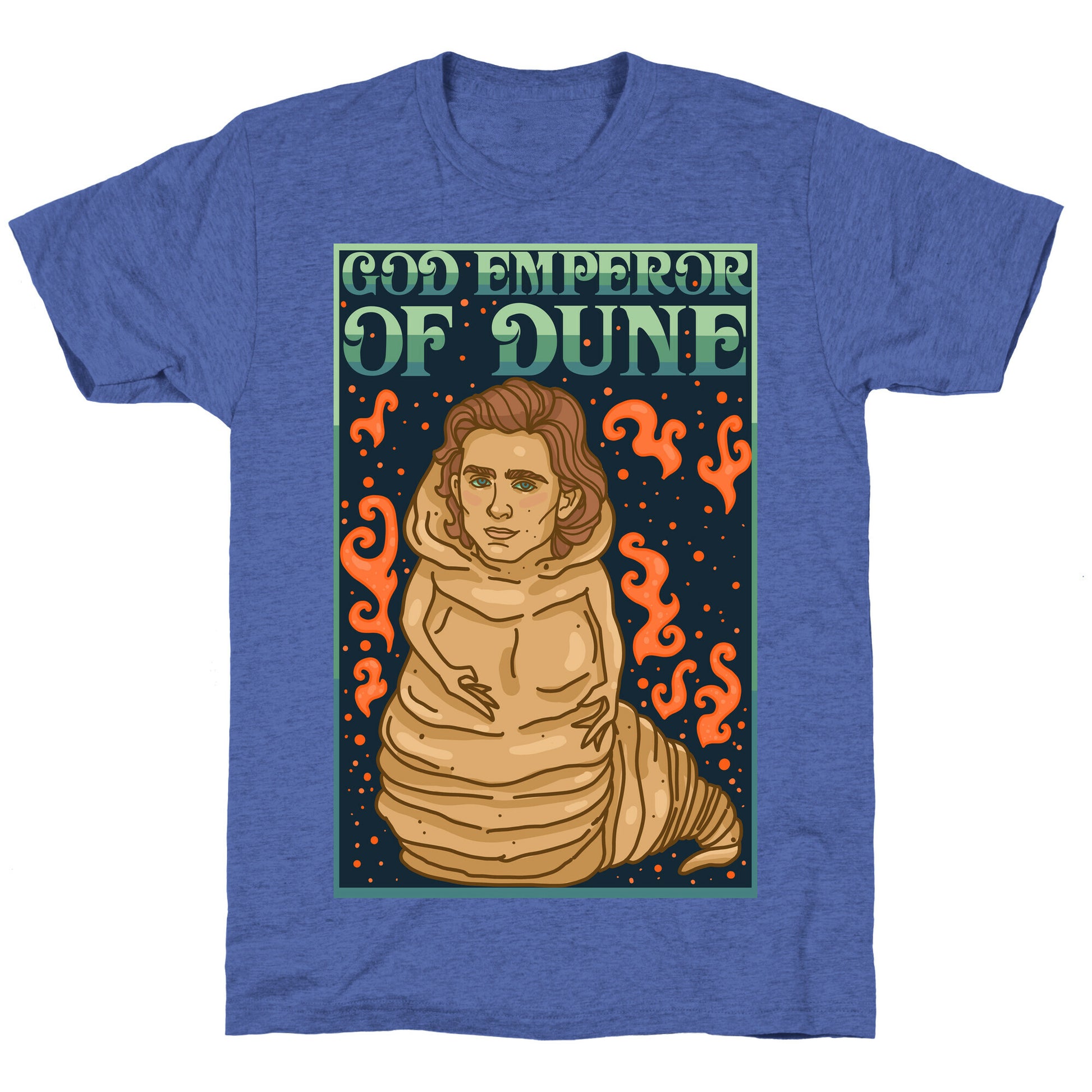 God Emperor Of Dune TimothÃ©e Chalamet Unisex Triblend Tee