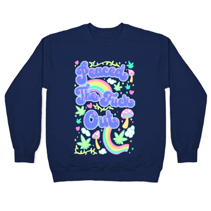 Peaced The Fuck Out Crewneck Sweatshirt