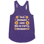 All Bodies Are Beautiful Bodies Racerback Tank