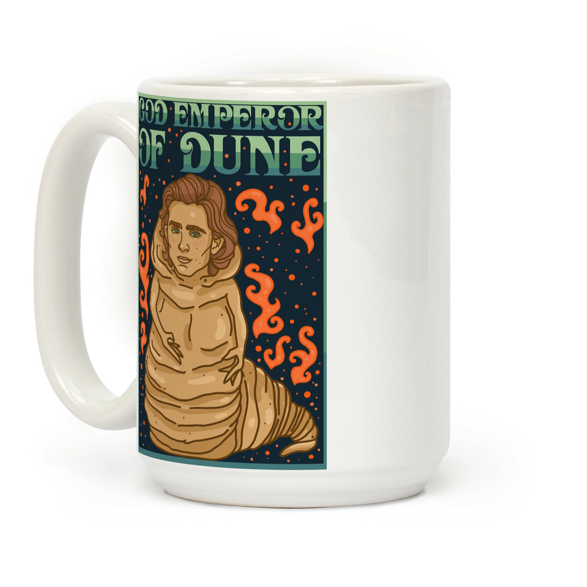 God Emperor Of Dune Timothe Chalamet Coffee Mug