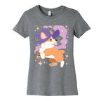 Witch Corgi Women's Cotton Tee
