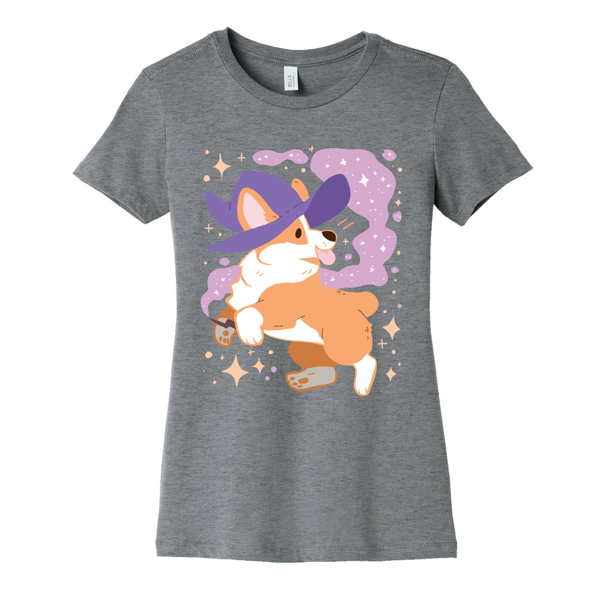 Witch Corgi Women's Cotton Tee
