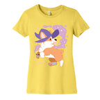 Witch Corgi Women's Cotton Tee