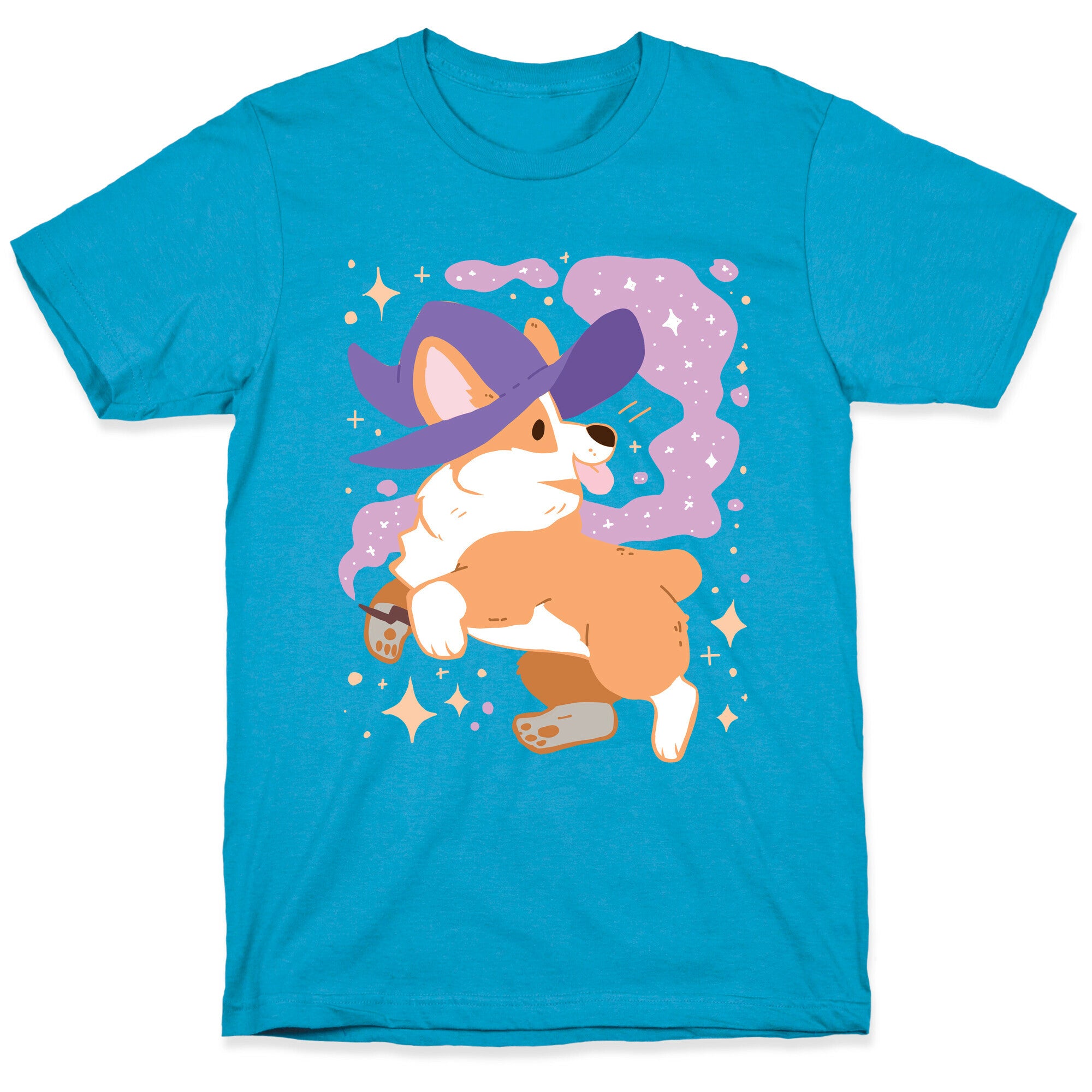 Witch Corgi Unisex Triblend Tee