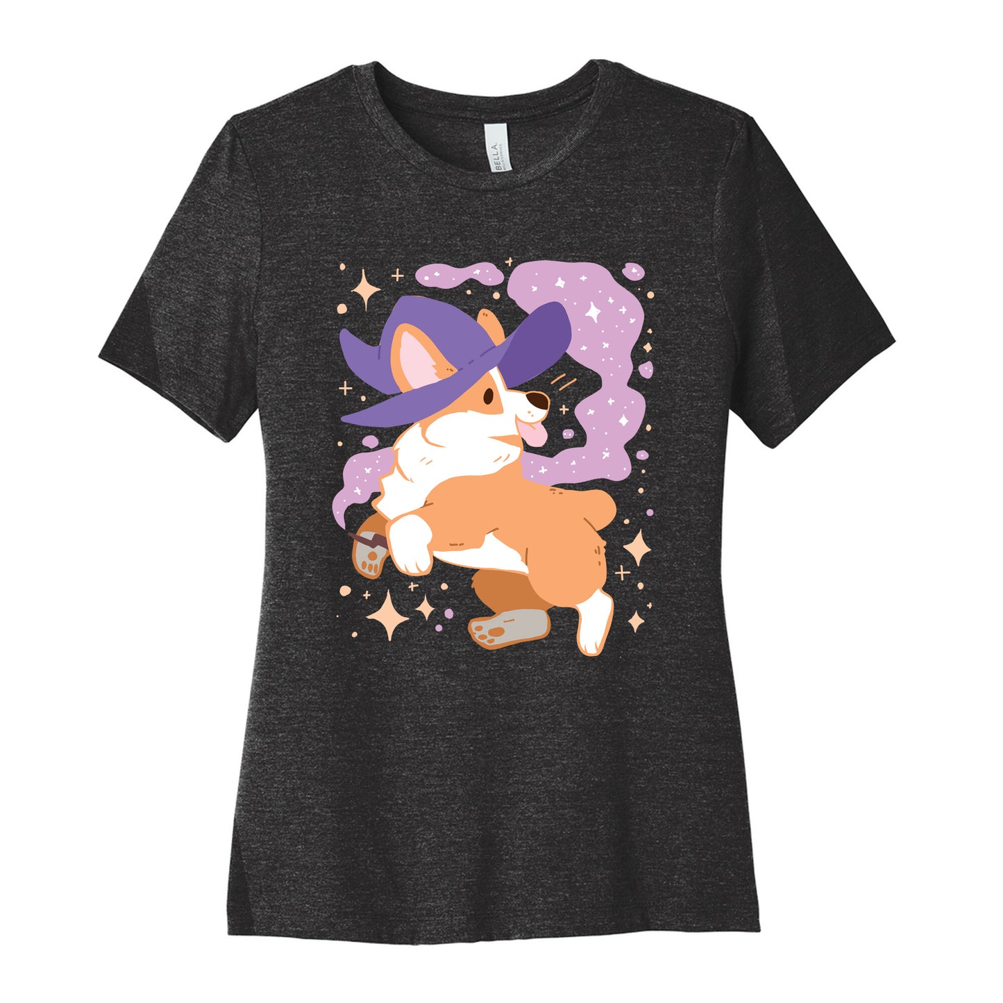 Witch Corgi Women's Cotton Tee