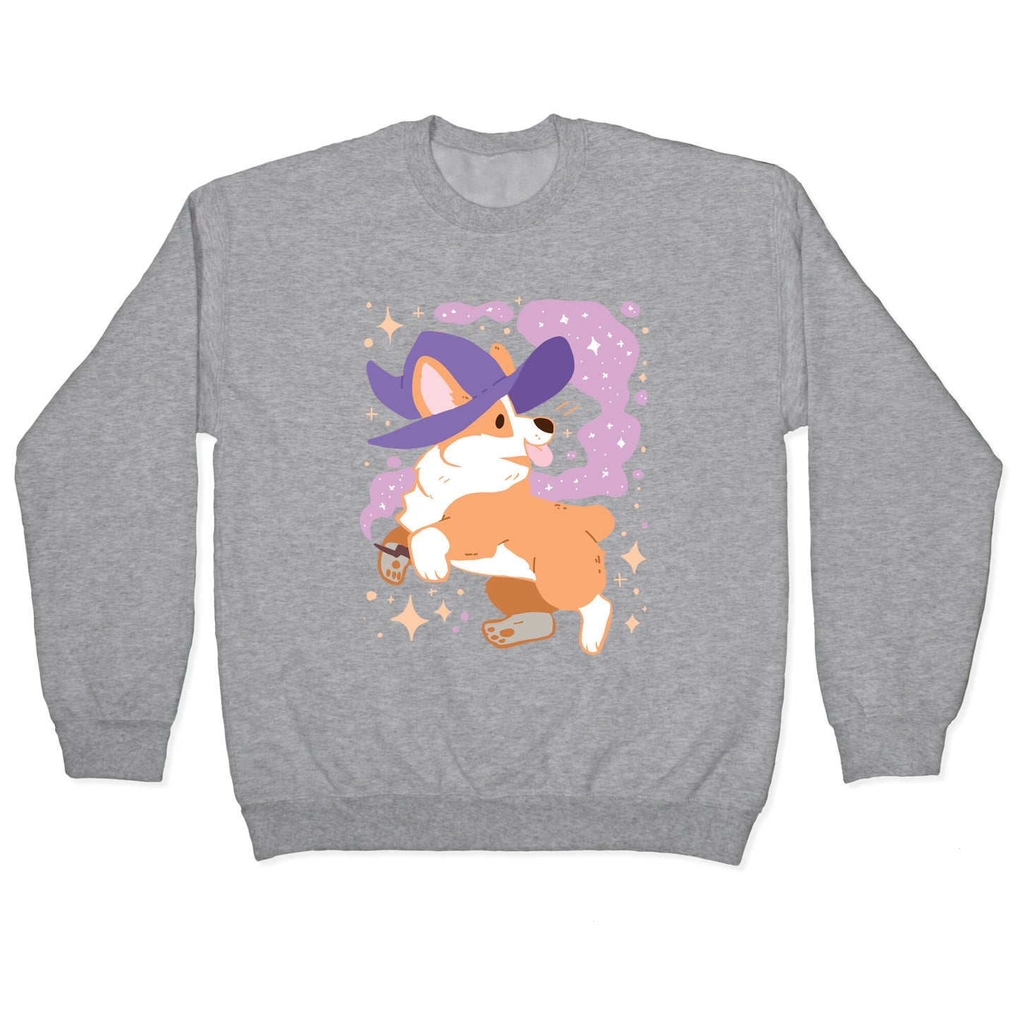 Witch Corgi Crewneck Sweatshirt