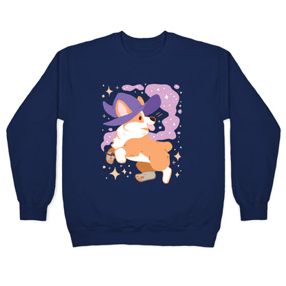 Witch Corgi Crewneck Sweatshirt