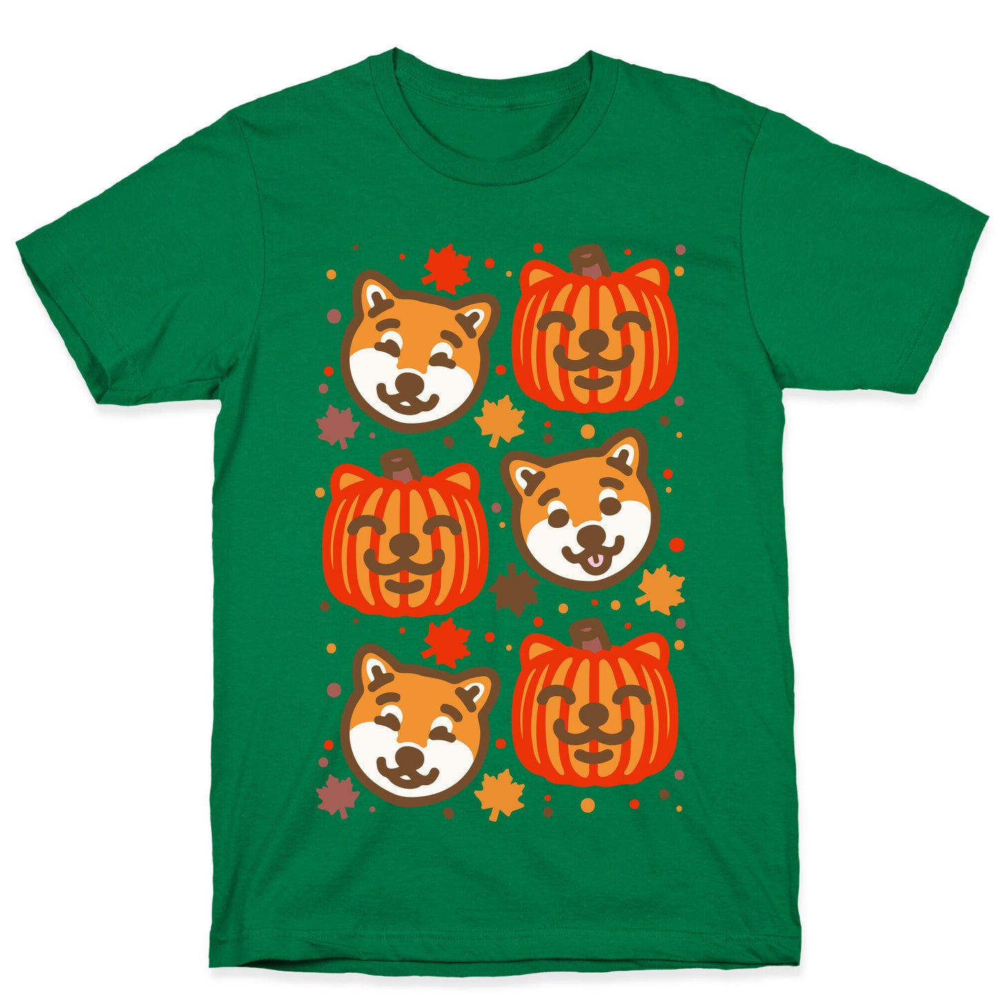 Shiba Inu Pumpkins T-Shirt