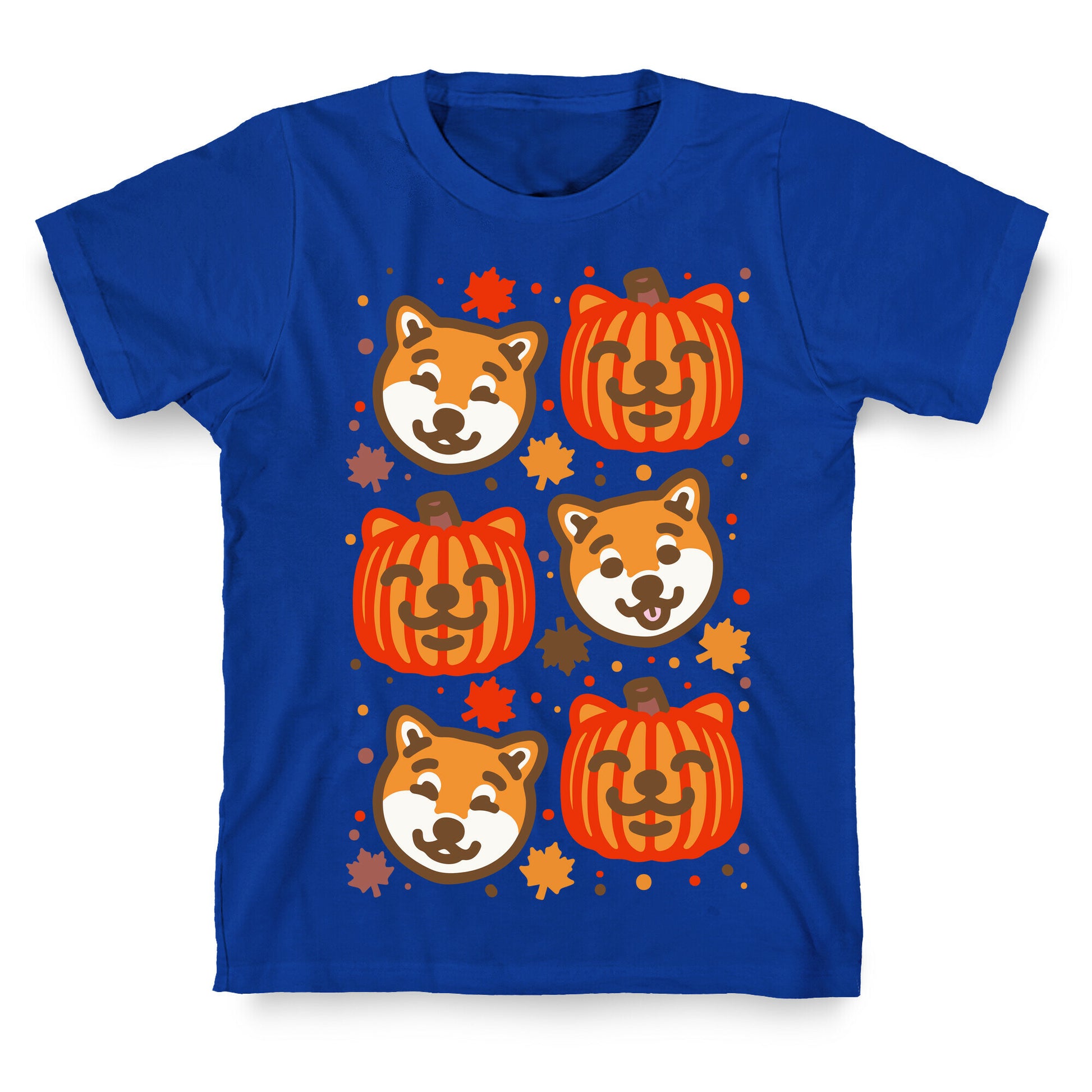 Shiba Inu Pumpkins T-Shirt