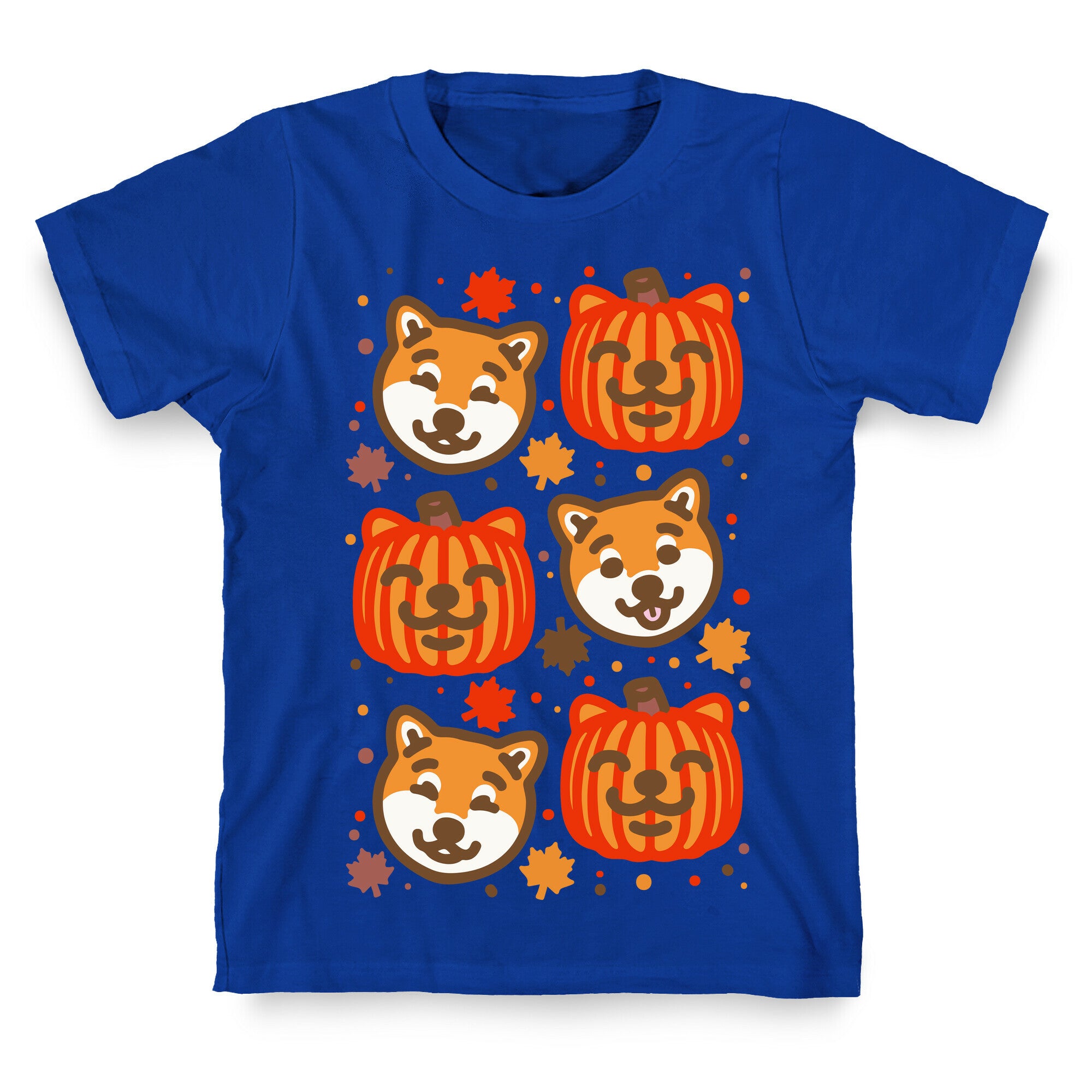 Shiba Inu Pumpkins T-Shirt