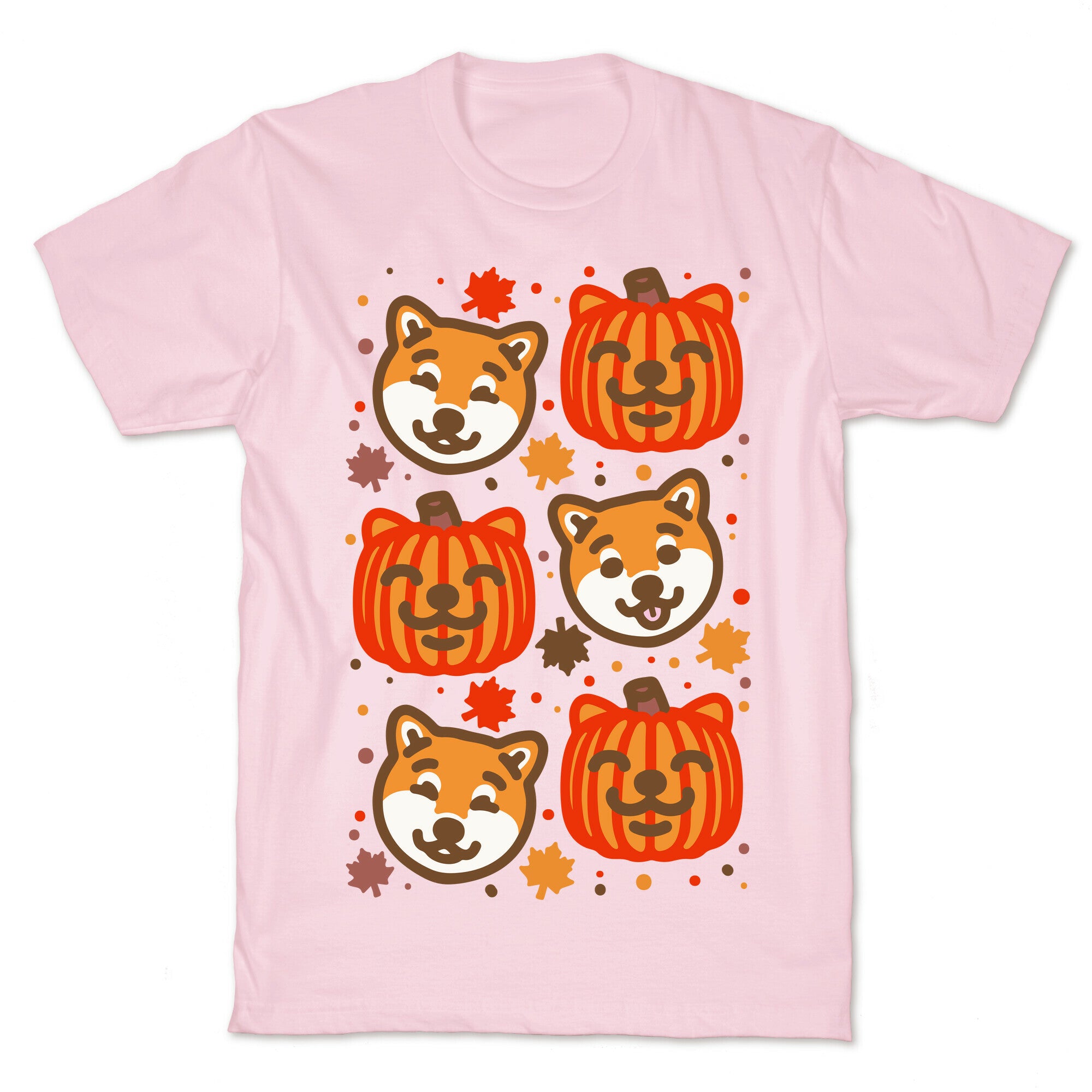 Shiba Inu Pumpkins T-Shirt