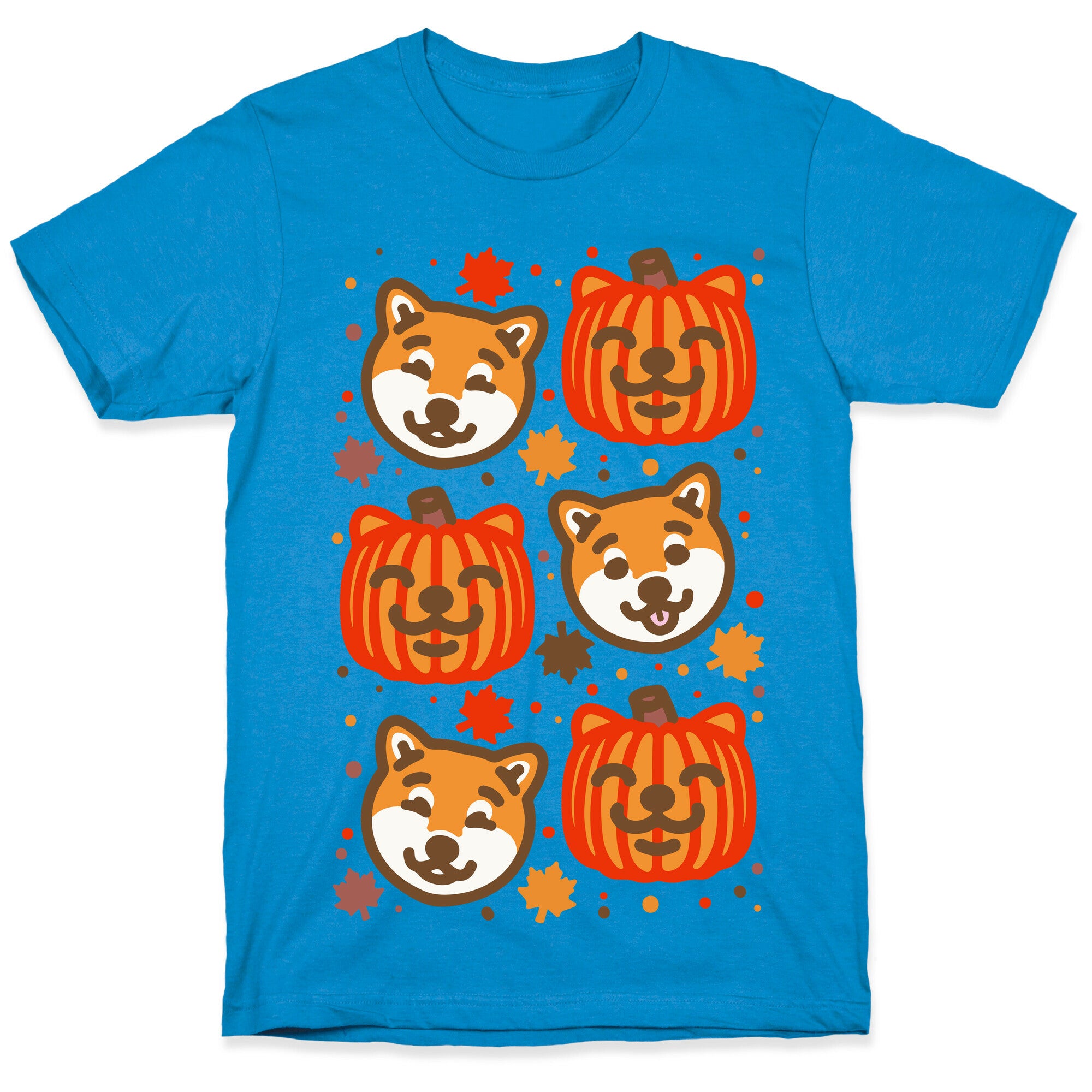 Shiba Inu Pumpkins T-Shirt