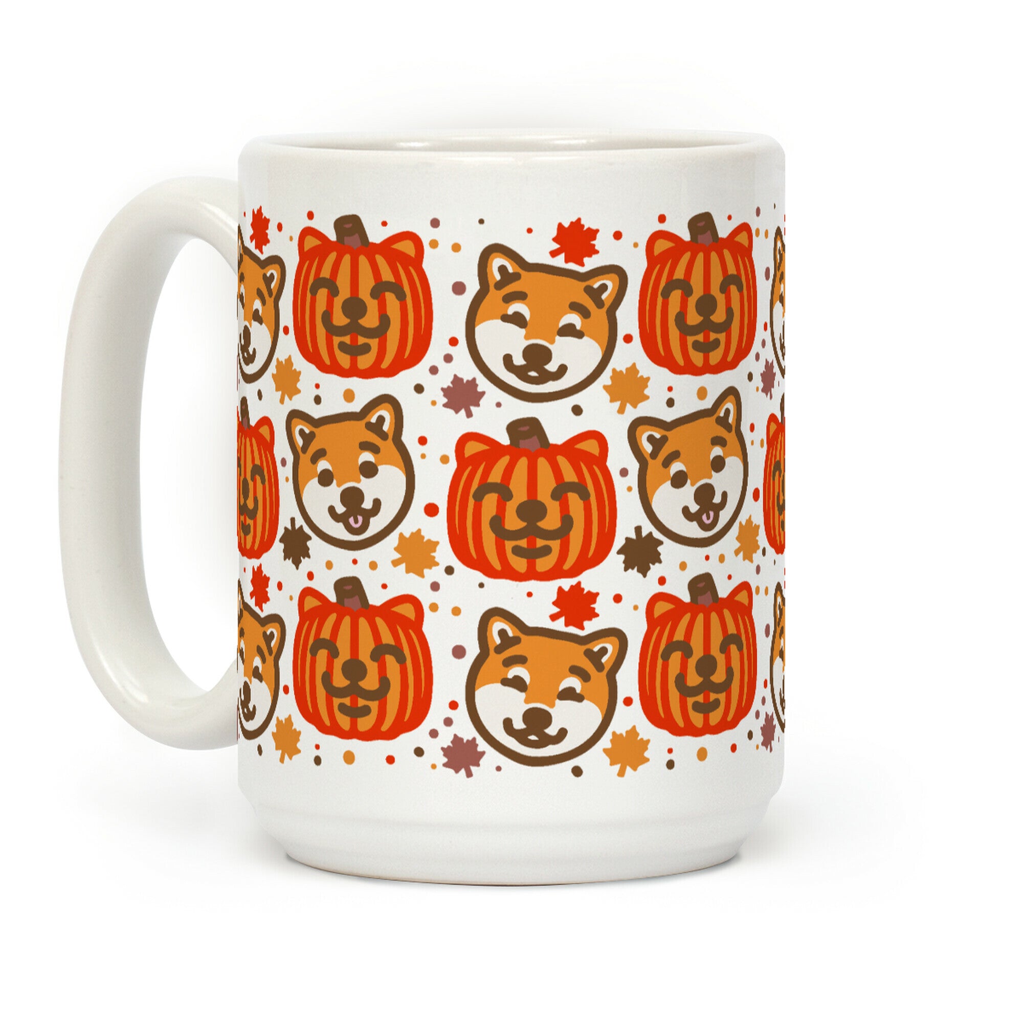 Shiba Inu Pumpkins Coffee Mug