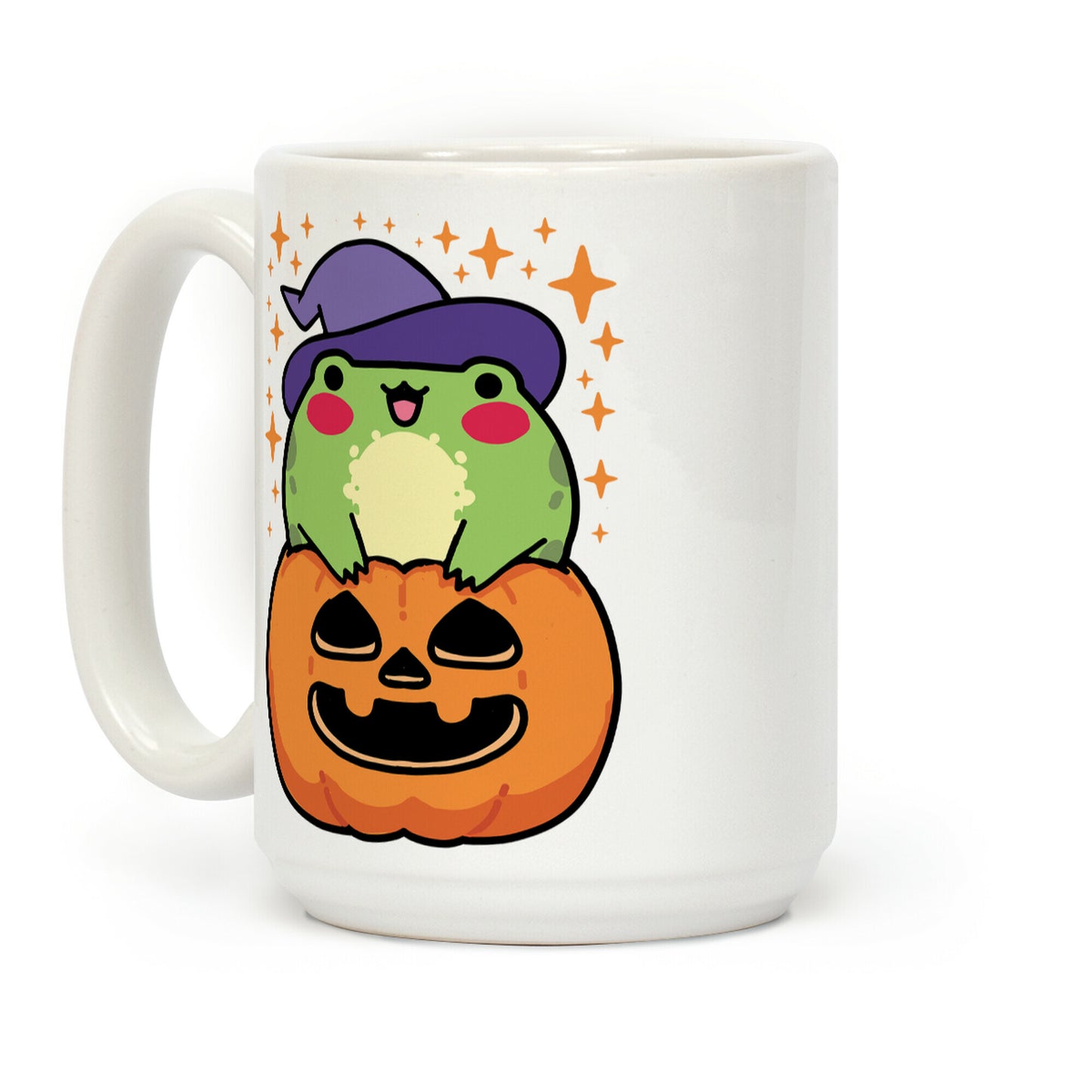 Cute Halloween Frog Coffee Mug