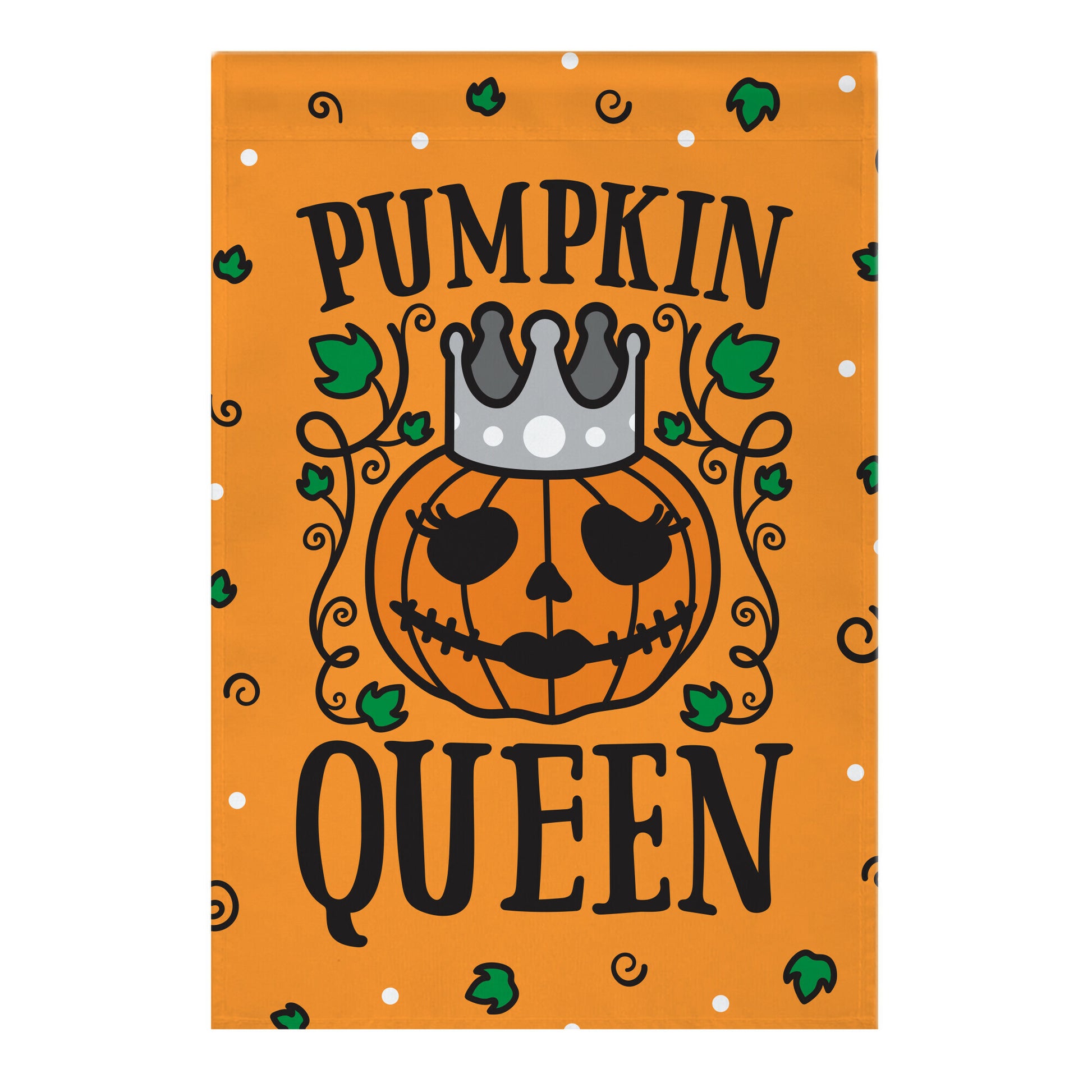 Pumpkin Queen Garden Flag