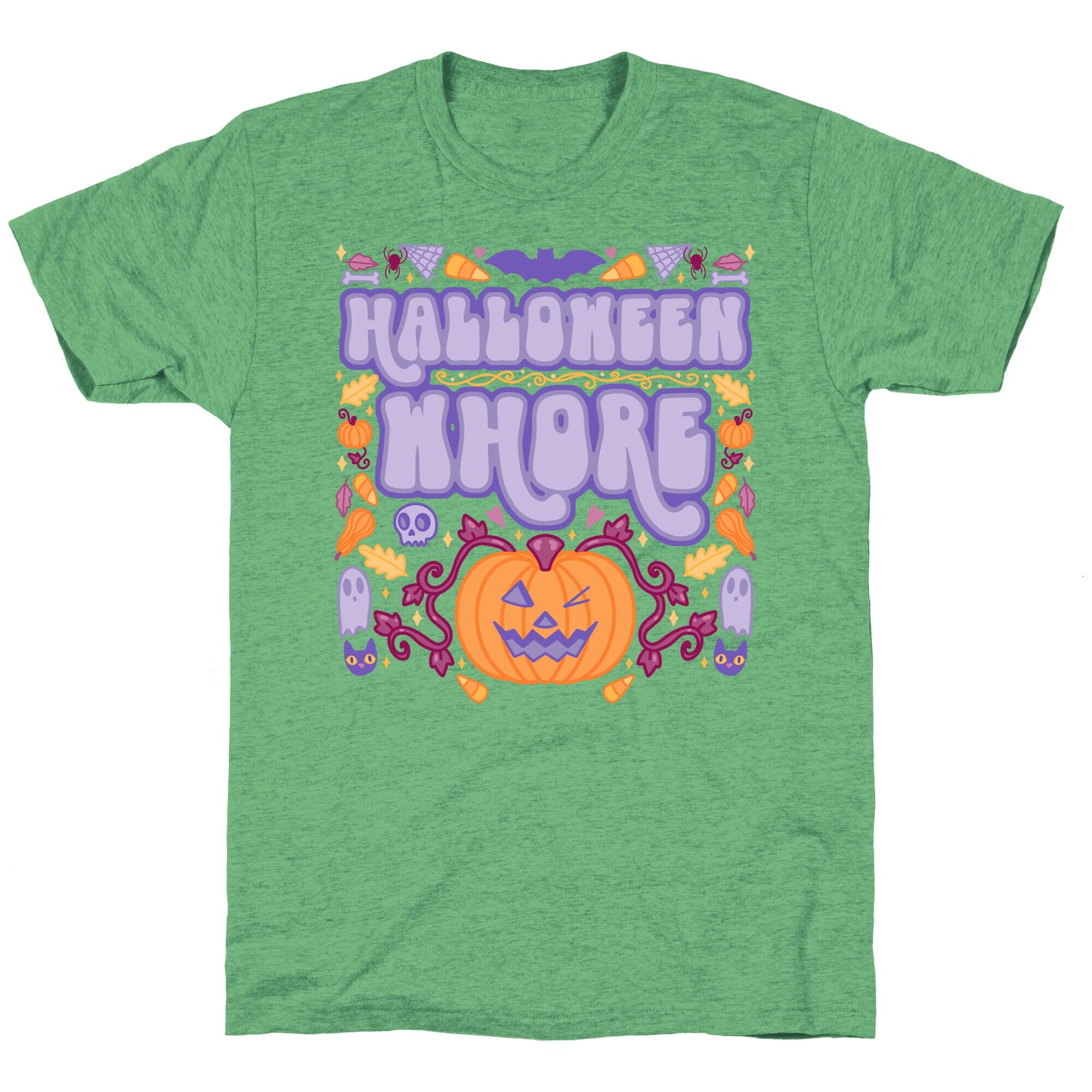 Halloween Whore Unisex Triblend Tee