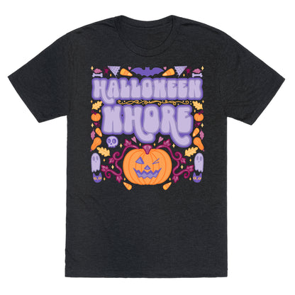 Halloween Whore Unisex Triblend Tee