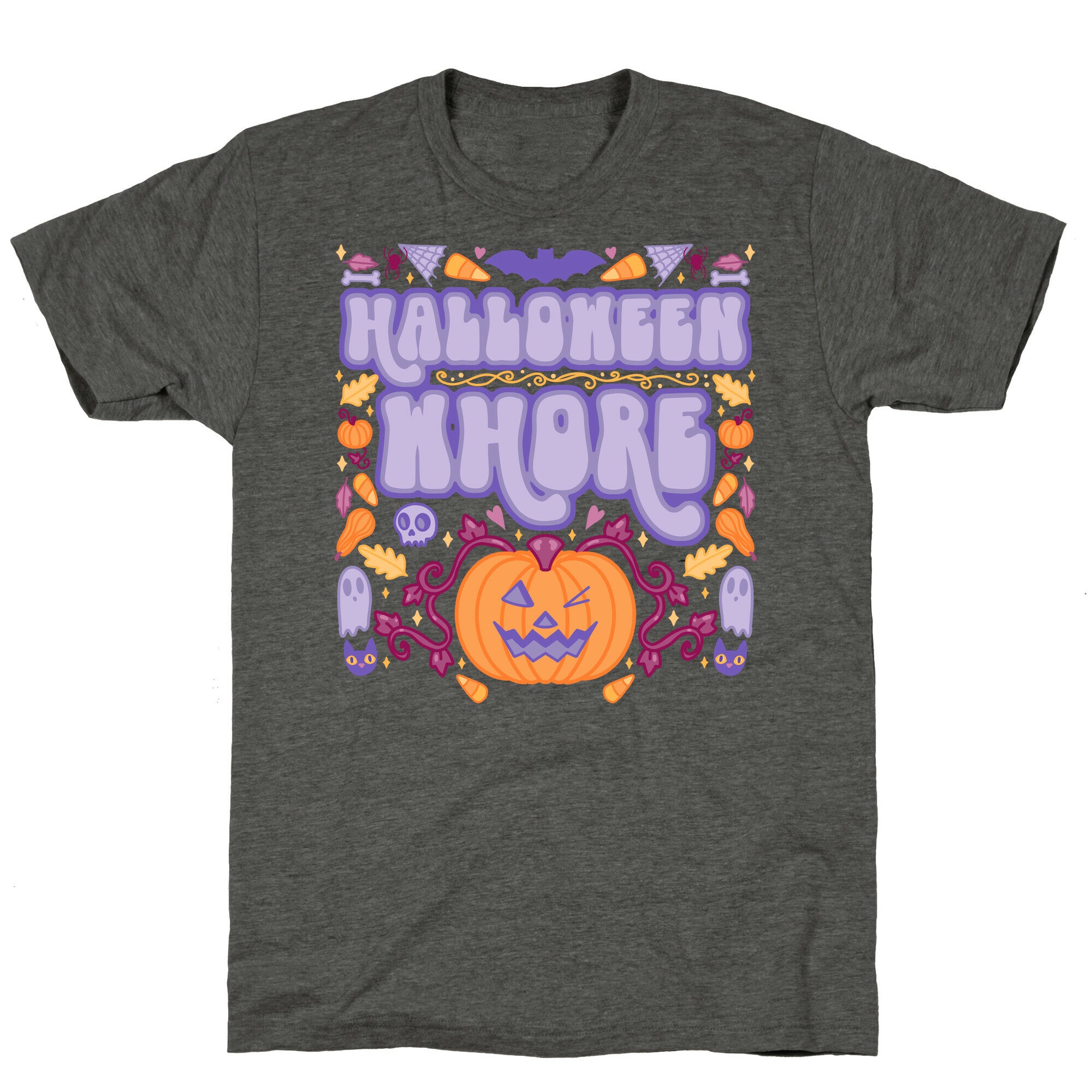 Halloween Whore Unisex Triblend Tee