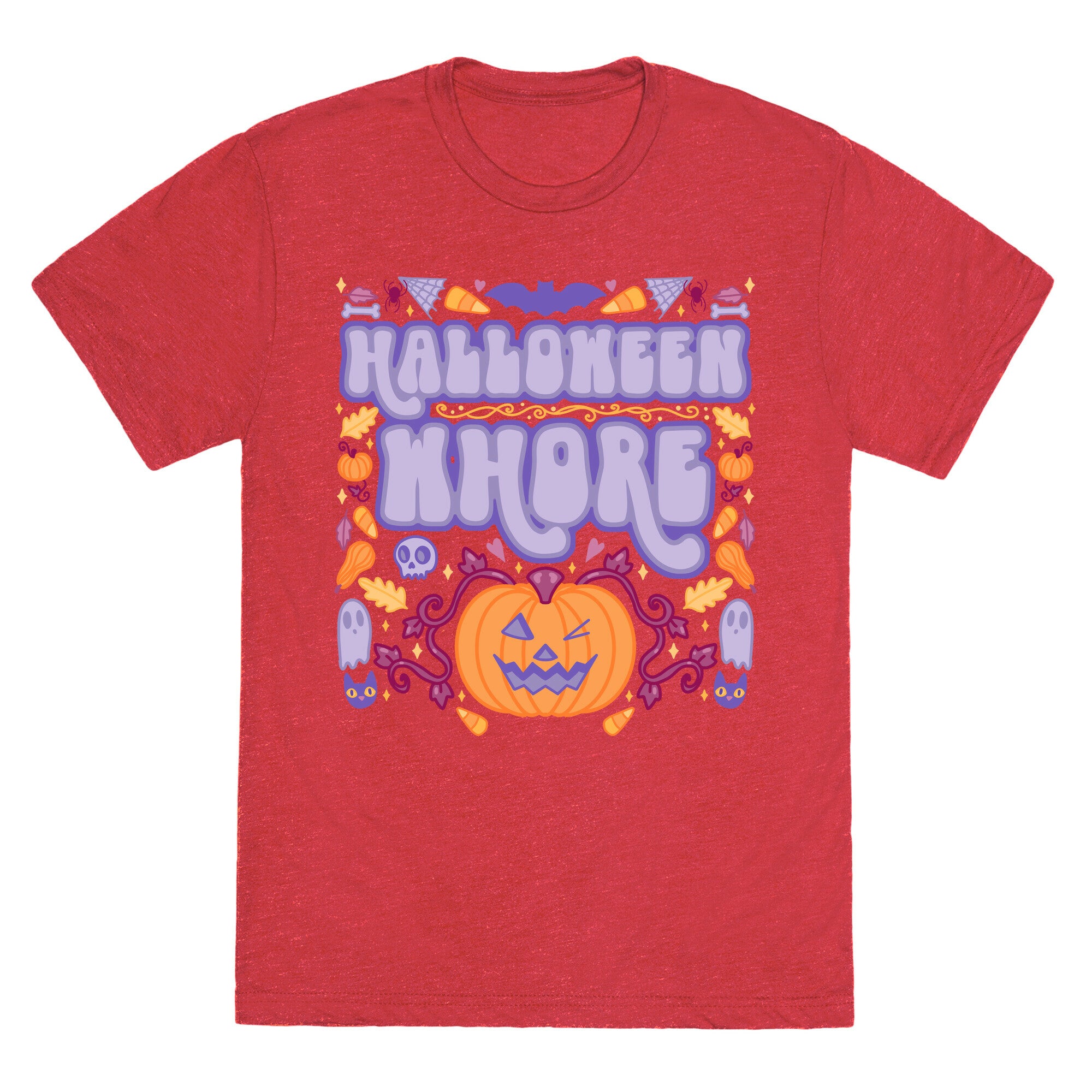 Halloween Whore Unisex Triblend Tee