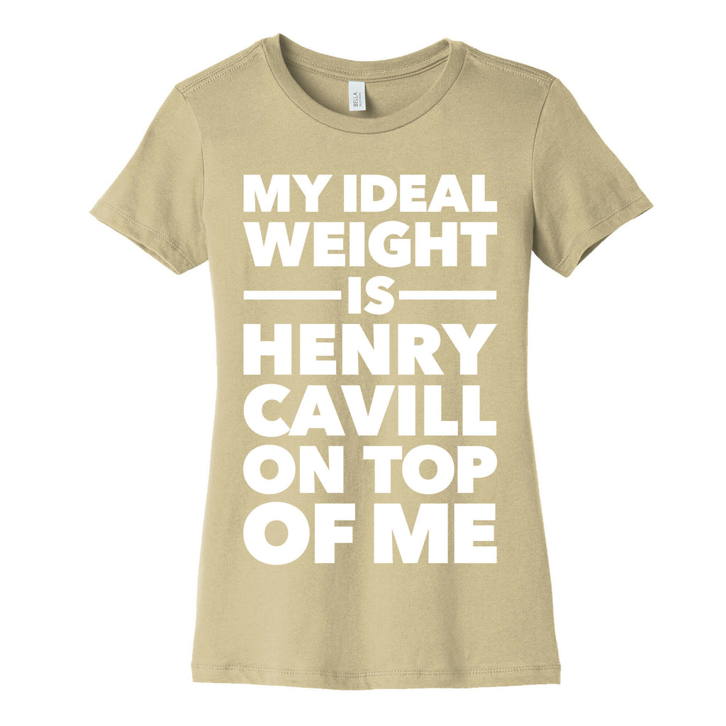 Ideal Weight (Henry Cavill) Women's Cotton Tee