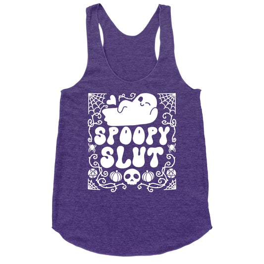 Spoopy Slut Racerback Tank