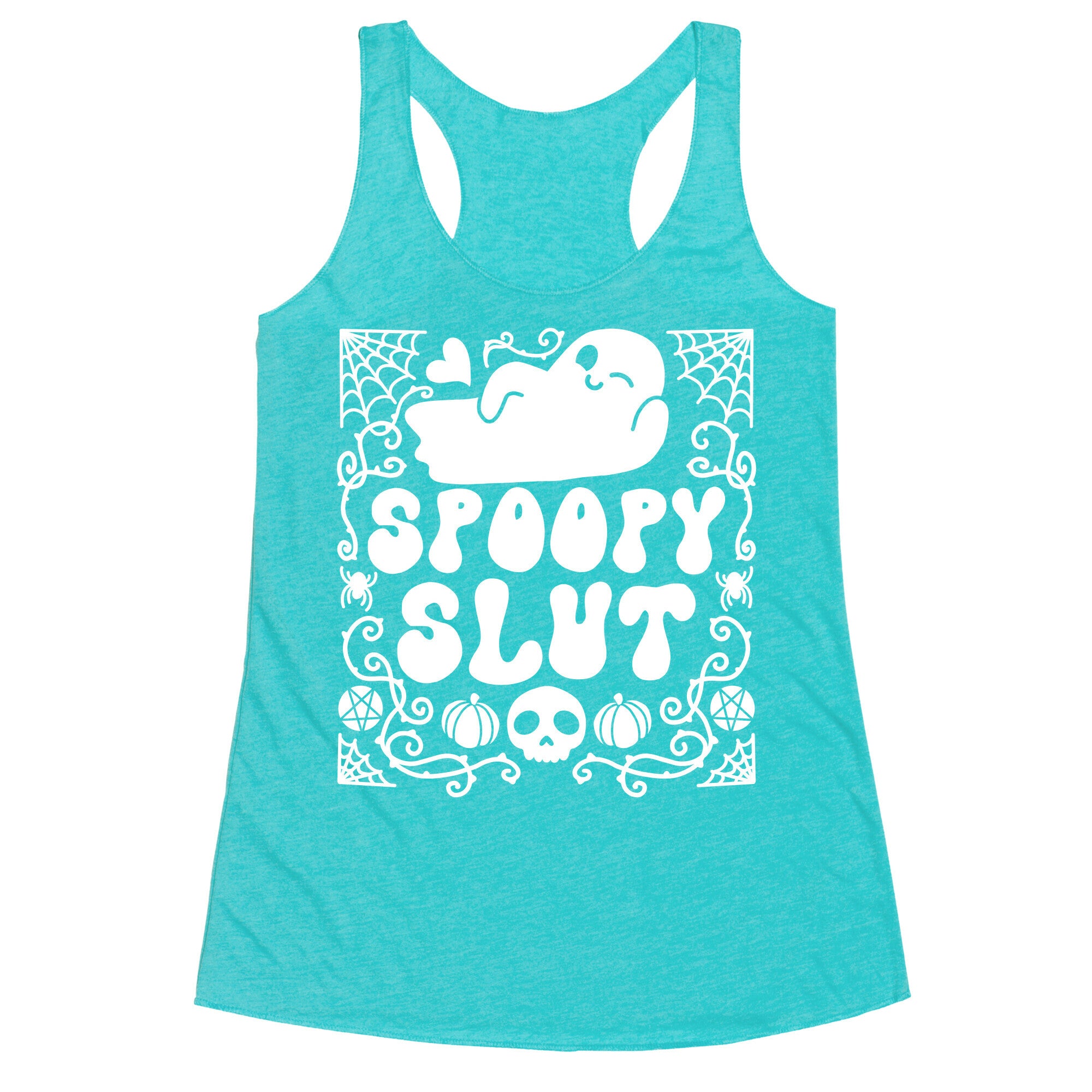 Spoopy Slut Racerback Tank