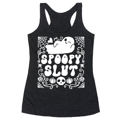 Spoopy Slut Racerback Tank