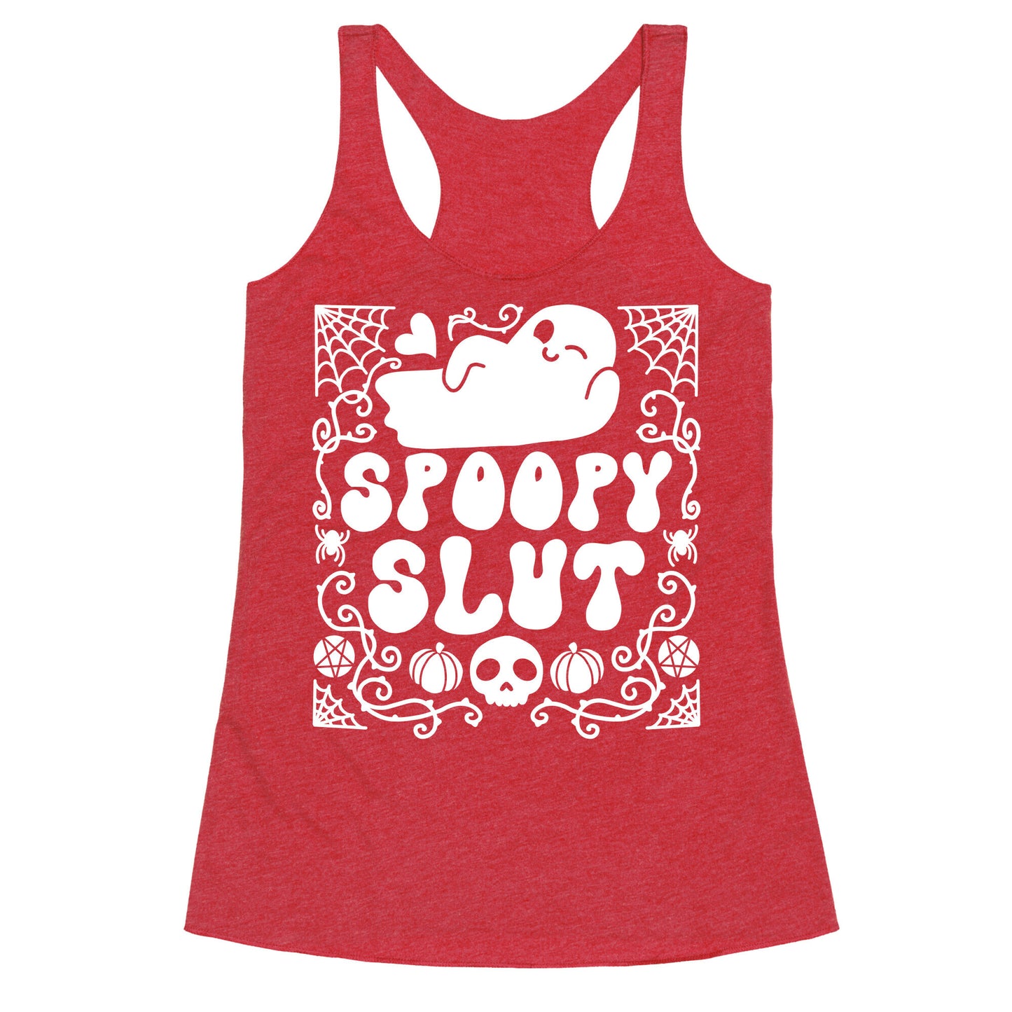 Spoopy Slut Racerback Tank