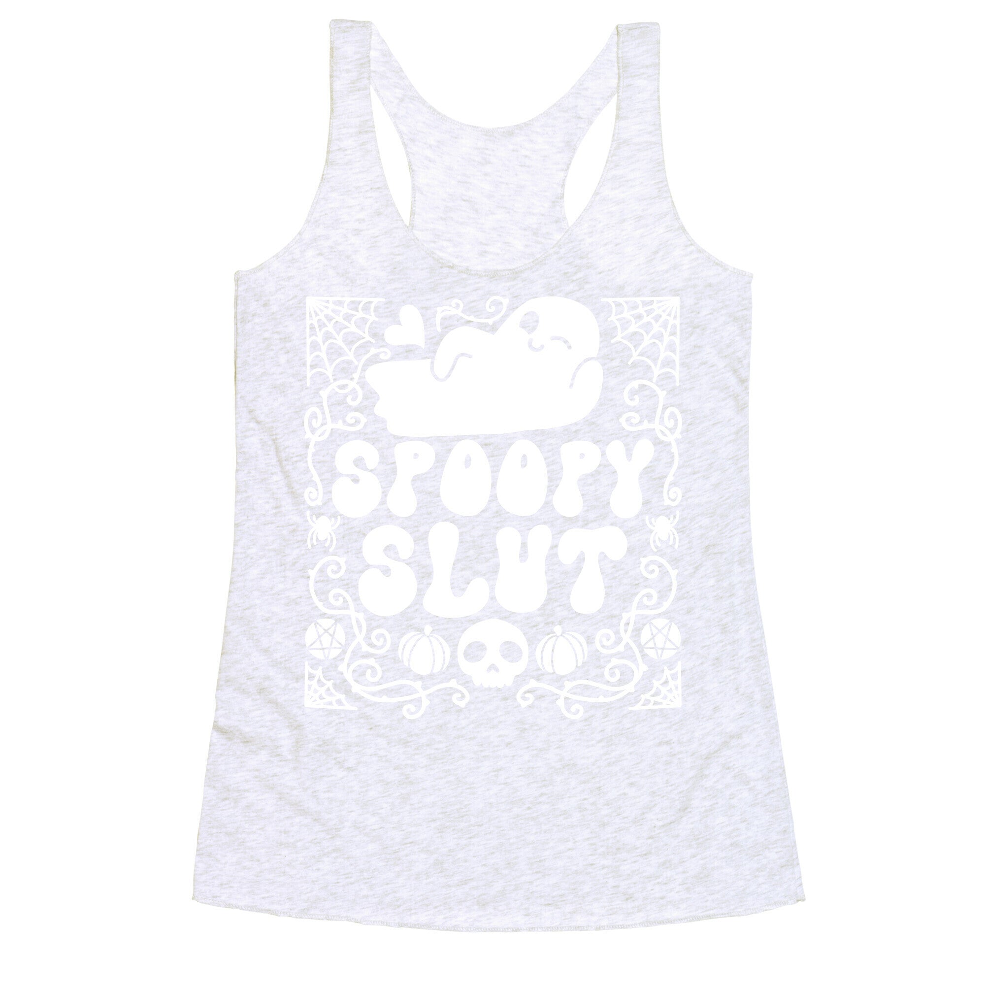 Spoopy Slut Racerback Tank