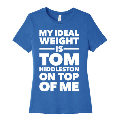 Ideal Weight (Tom Hiddleston) Women's Cotton Tee