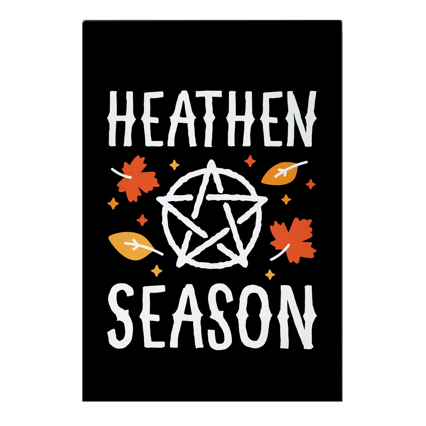 Heathen Season Garden Flag