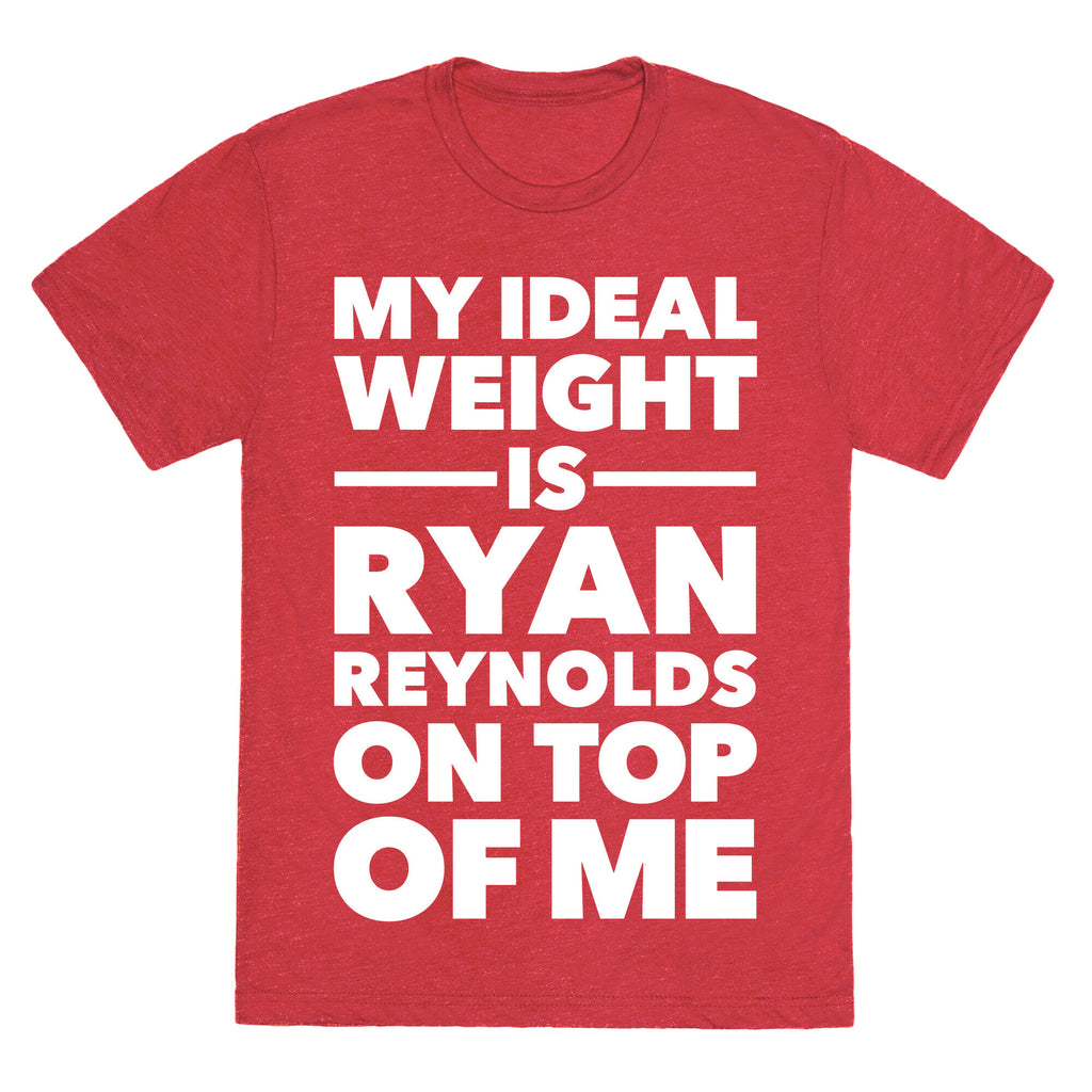 Ideal Weight (Ryan Reynolds) Unisex Triblend Tee