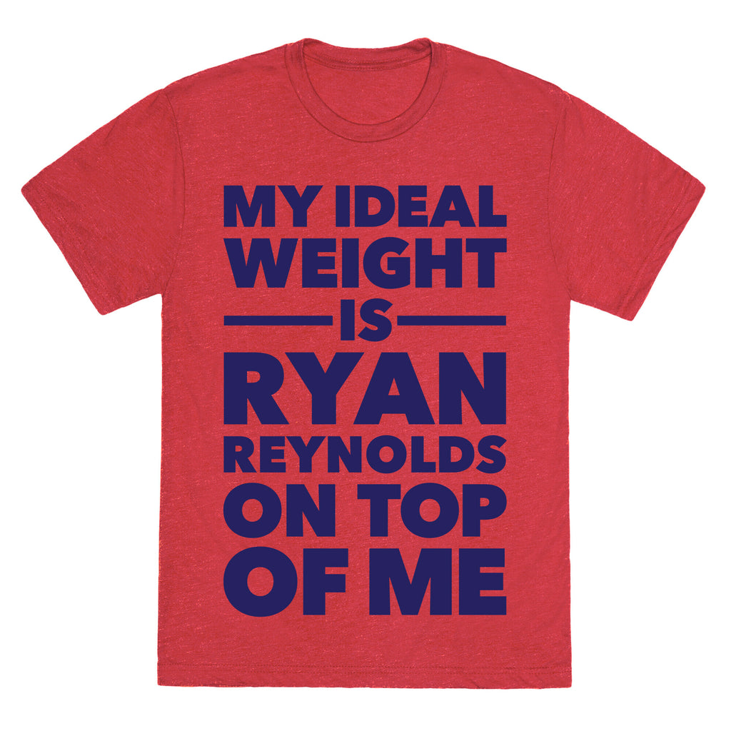 Ideal Weight (Ryan Reynolds) Unisex Triblend Tee