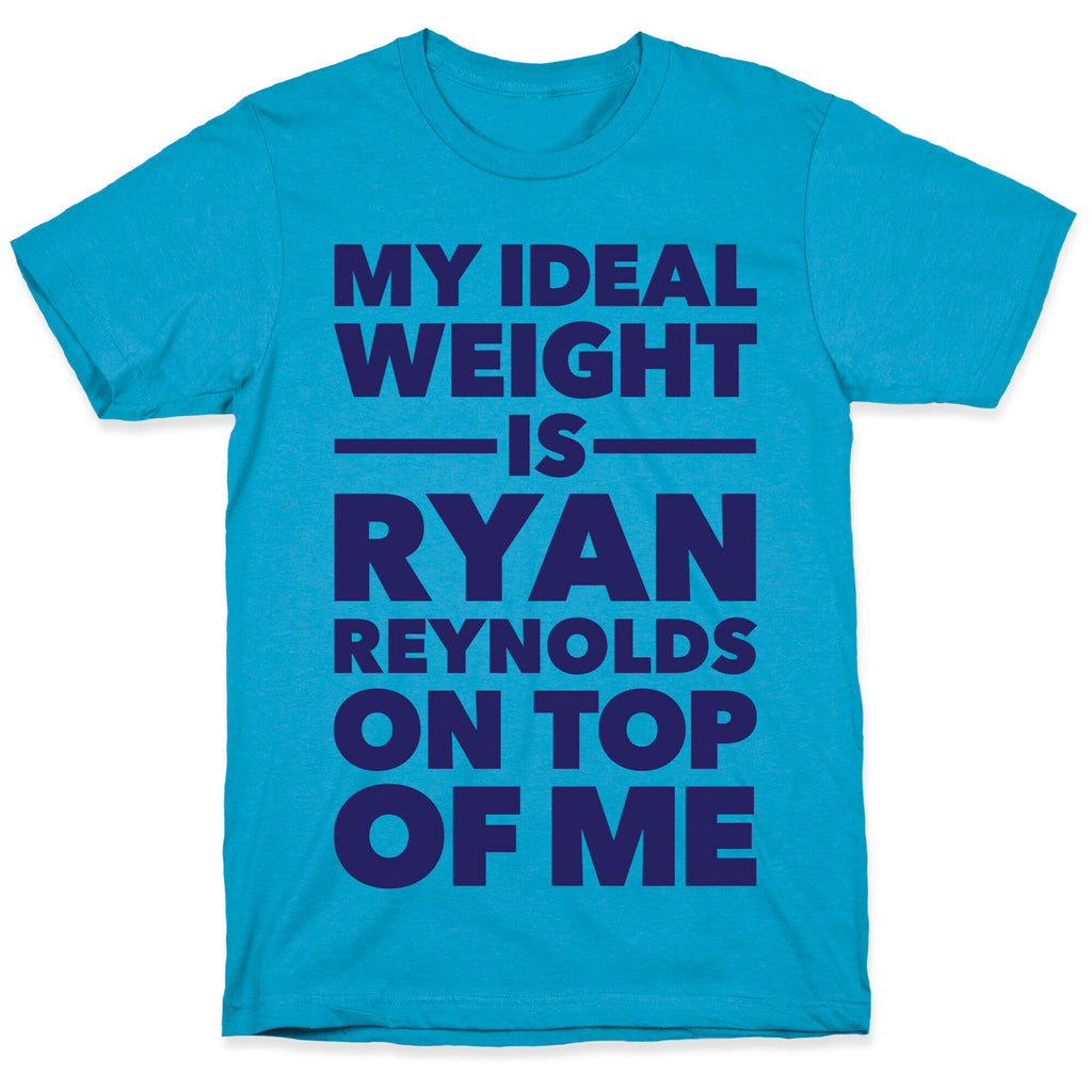 Ideal Weight (Ryan Reynolds) Unisex Triblend Tee