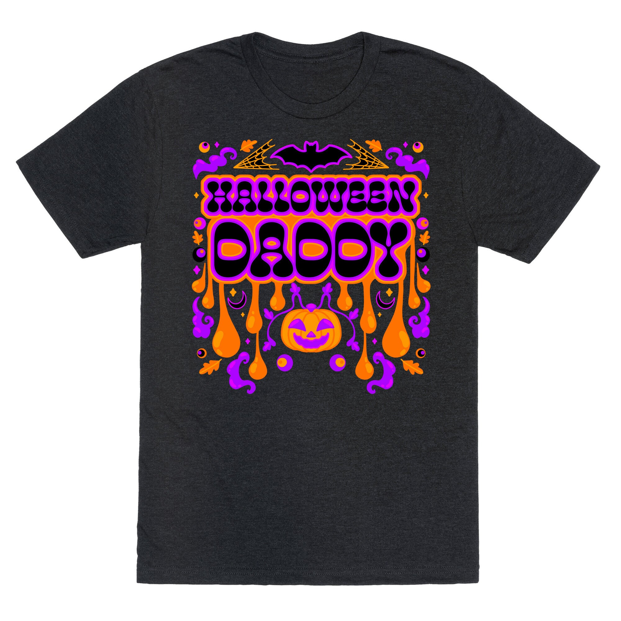Retro Halloween Daddy Unisex Triblend Tee