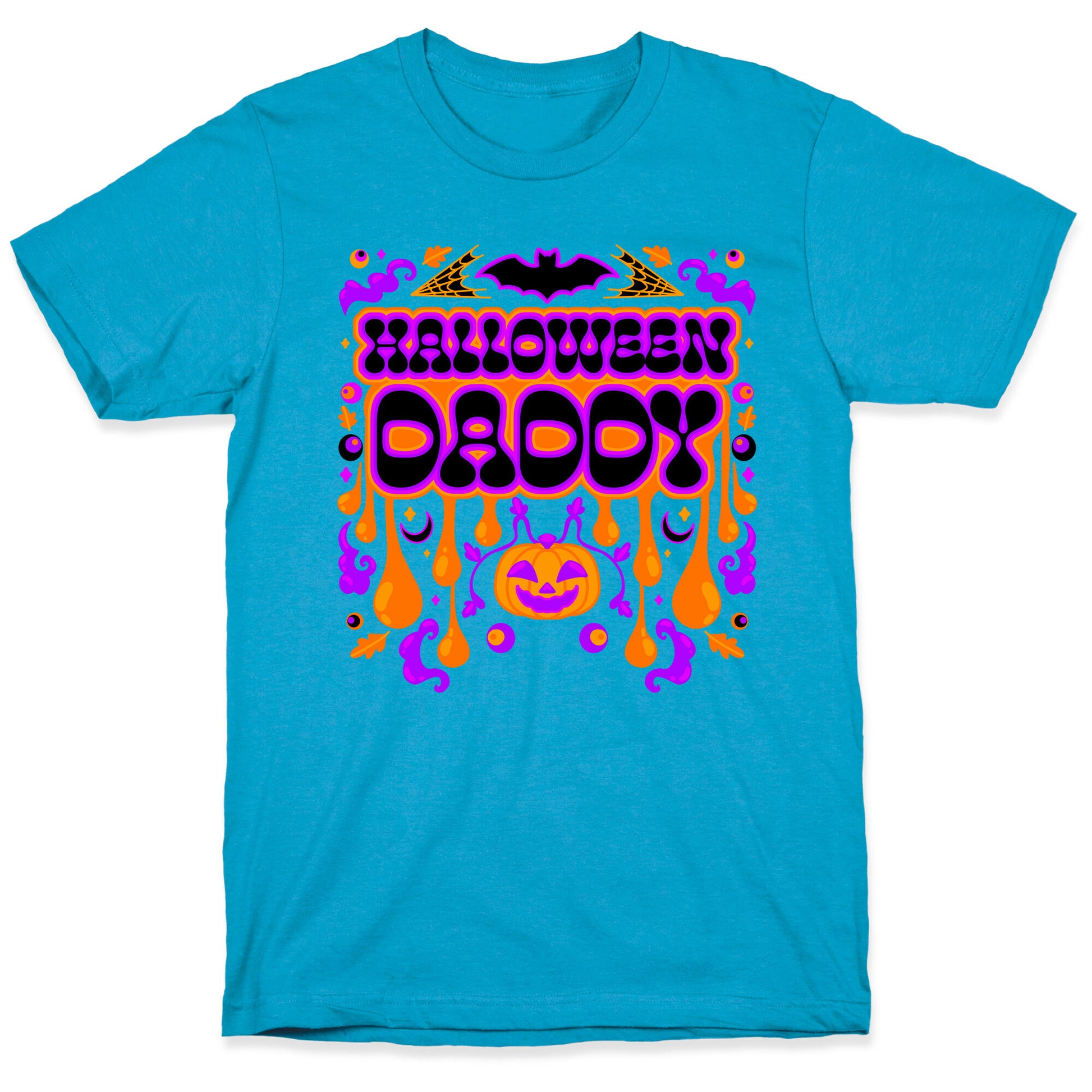 Retro Halloween Daddy Unisex Triblend Tee