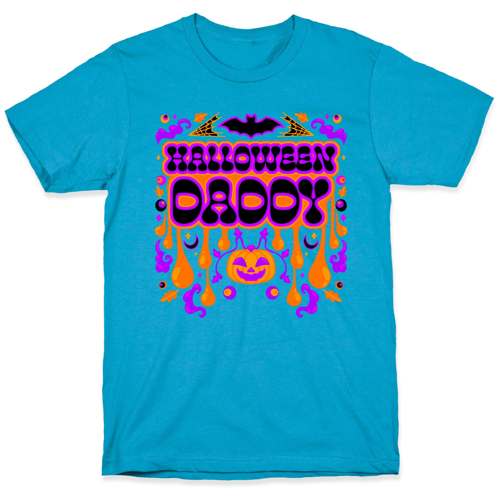 Retro Halloween Daddy Unisex Triblend Tee