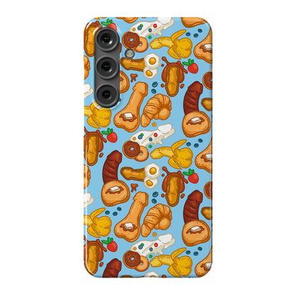 Phallic Breakfast Pattern Phone Case
