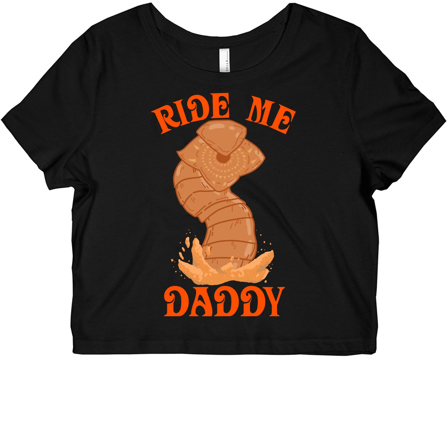 Ride Me Daddy Sandworm Graphic Baby Tee