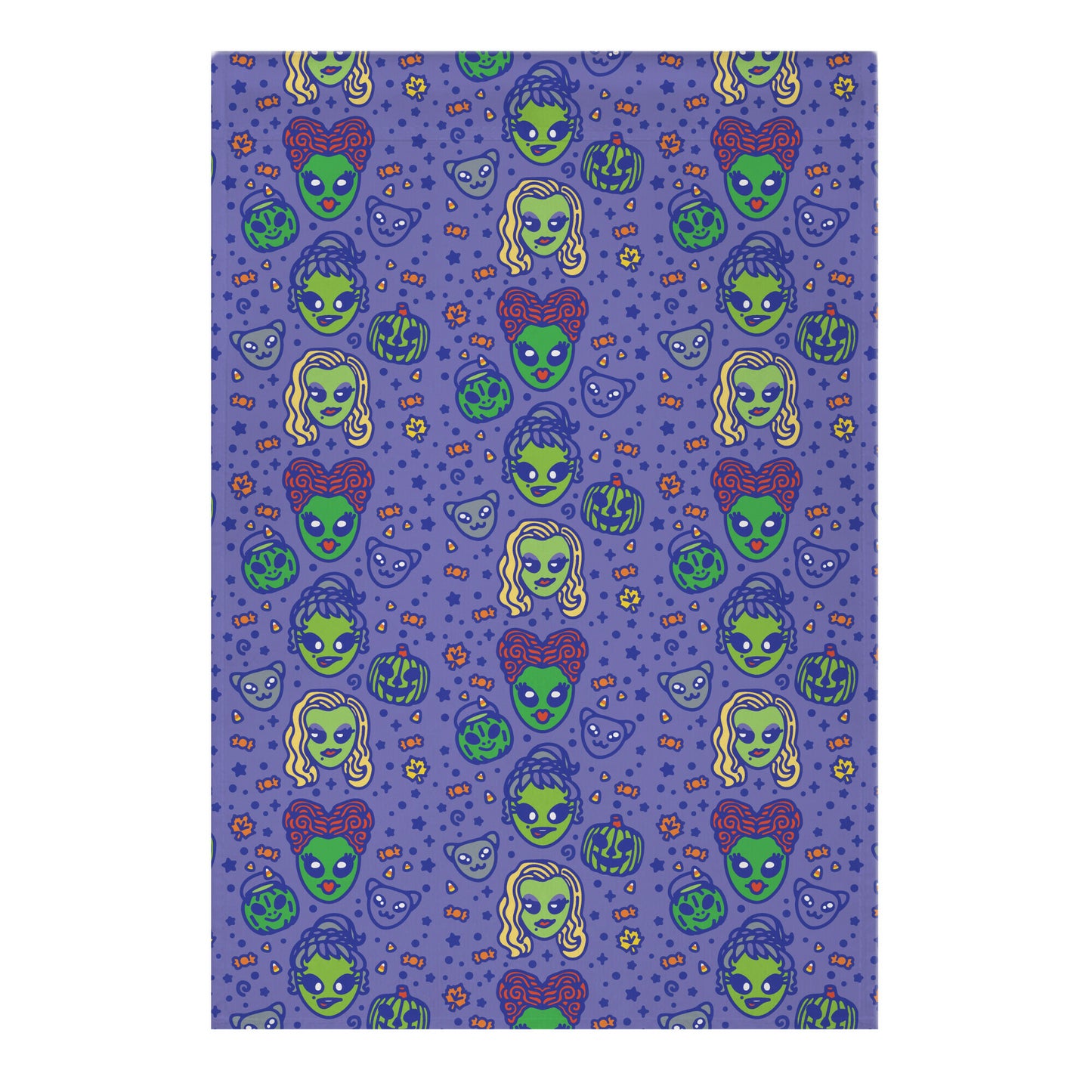 Witch Alien Sisters Parody Garden Flag