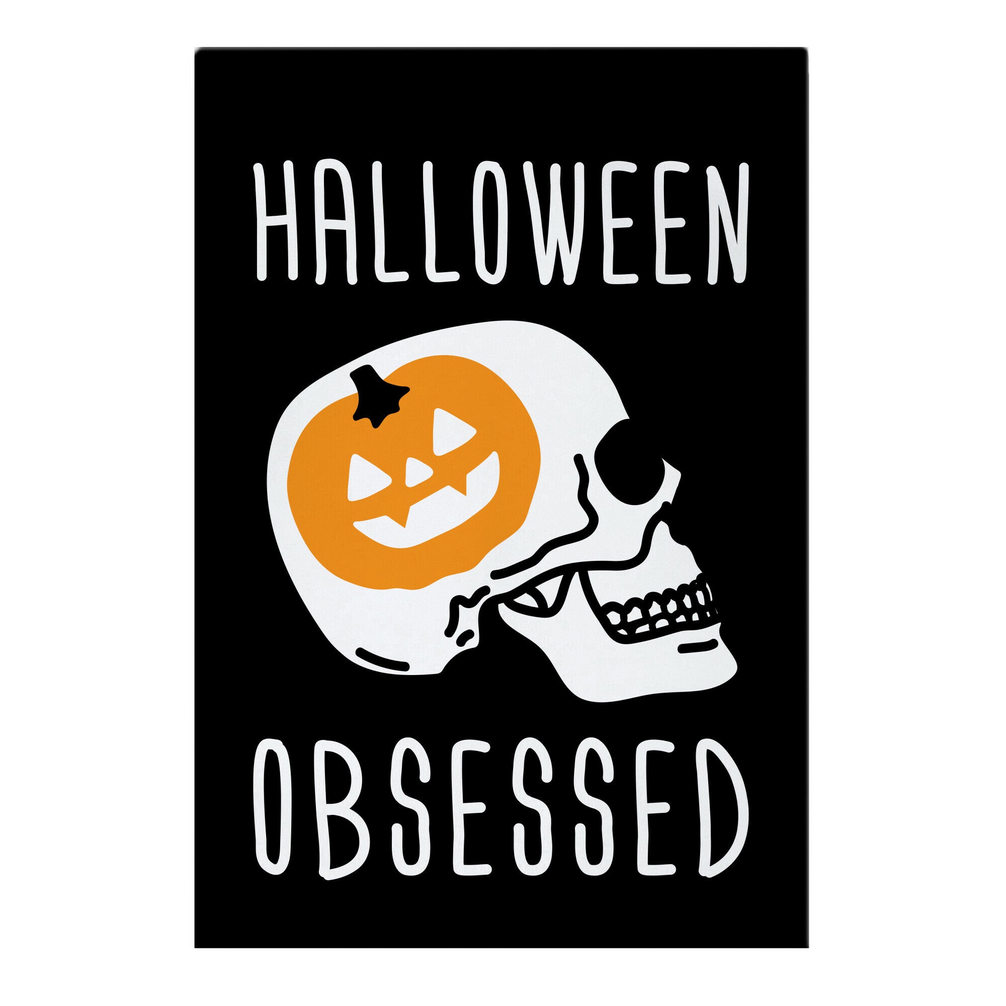 Halloween Obsessed Garden Flag