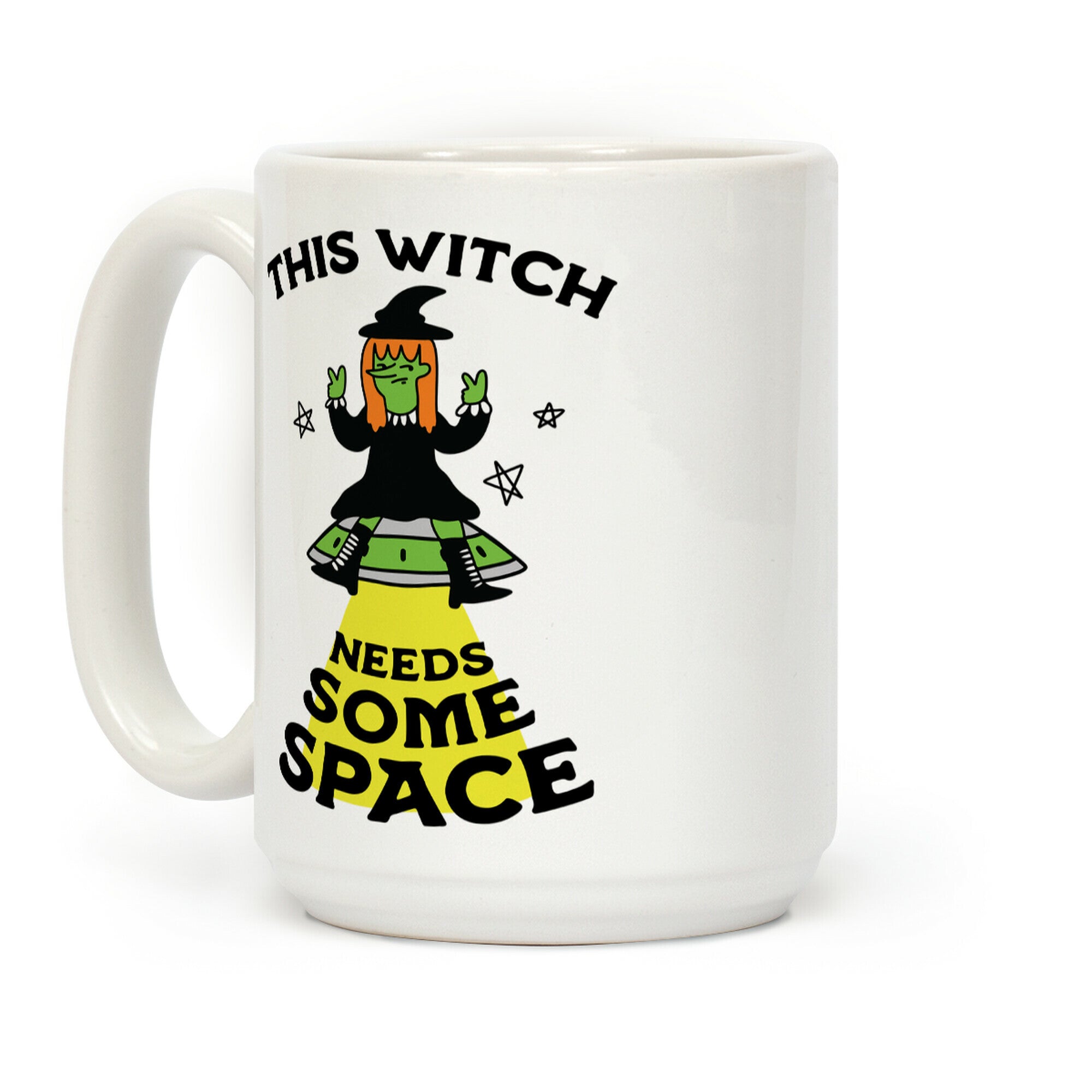 This Witch Needs Some Space Coffee Mug