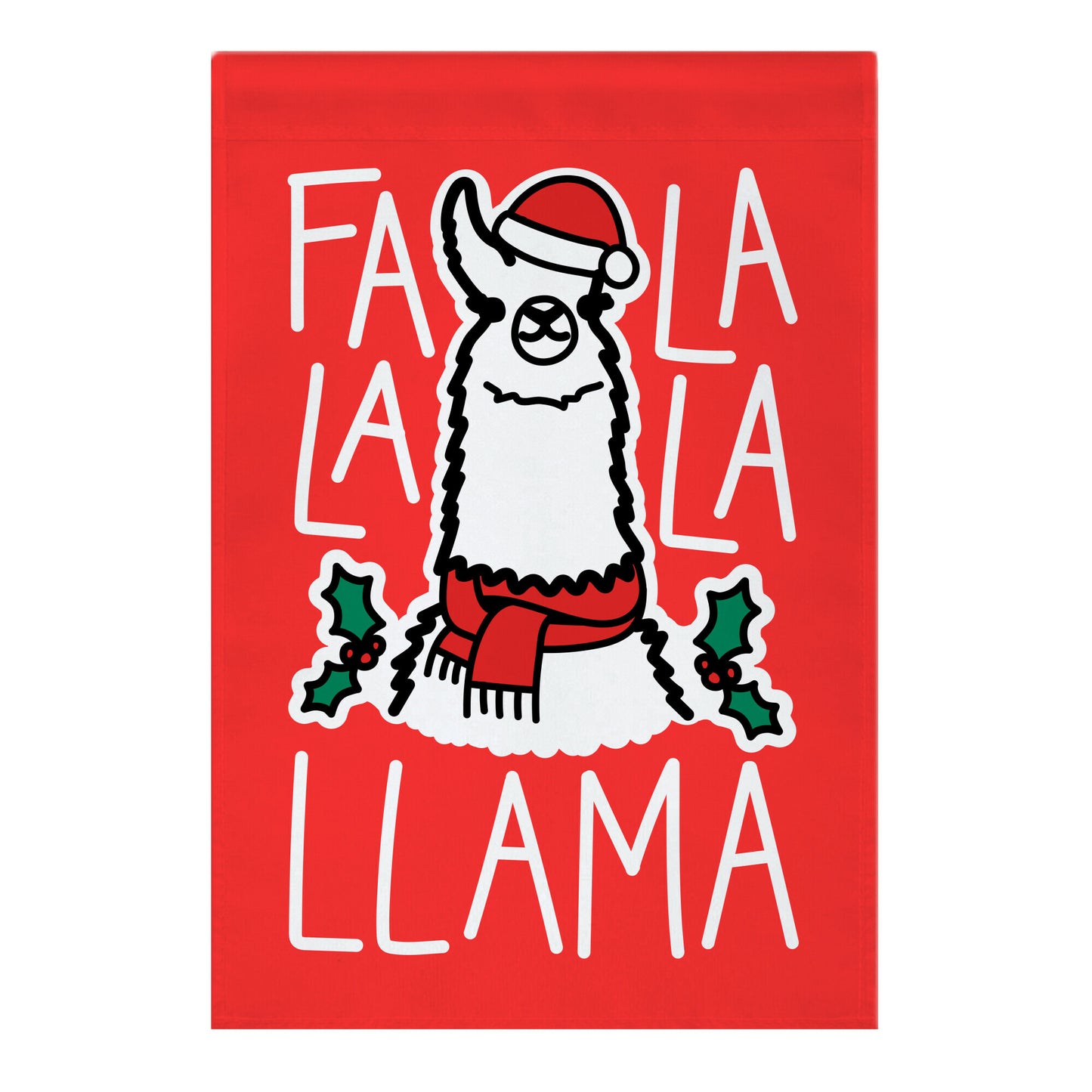 Falalala Llama Garden Flag