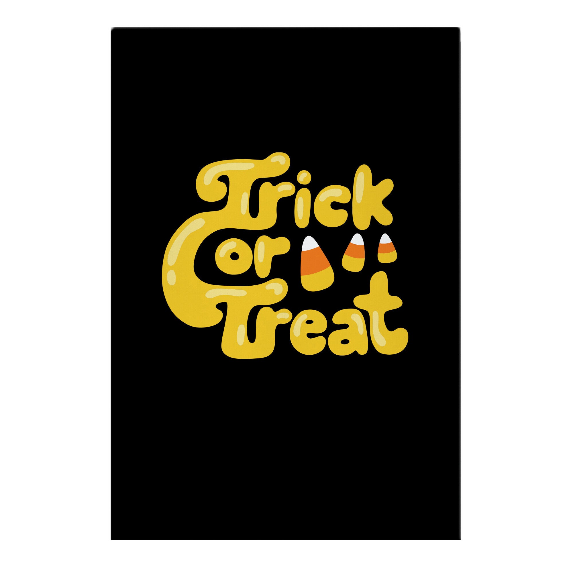 Retro Trick or Treat Garden Flag