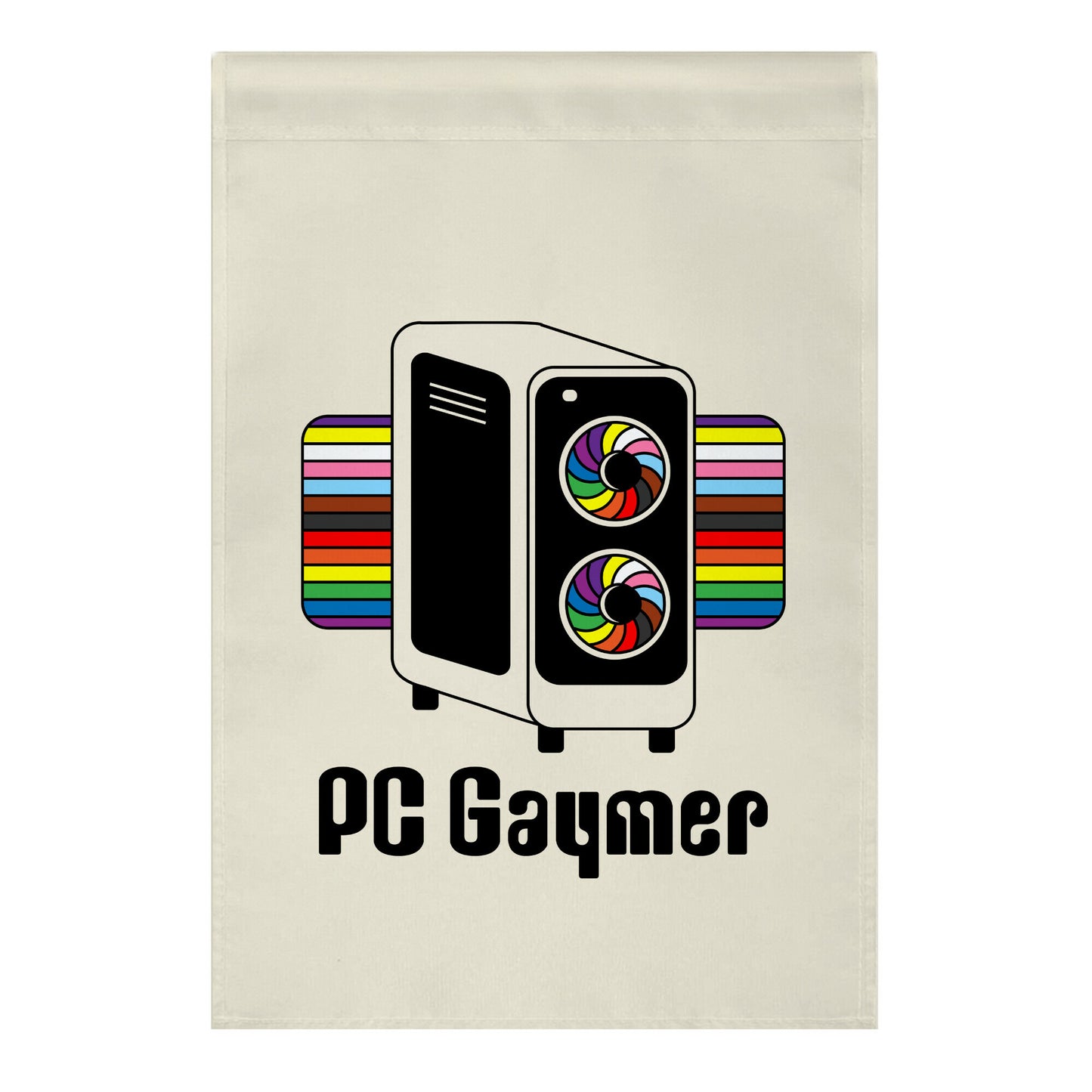 PC Gaymer Garden Flag