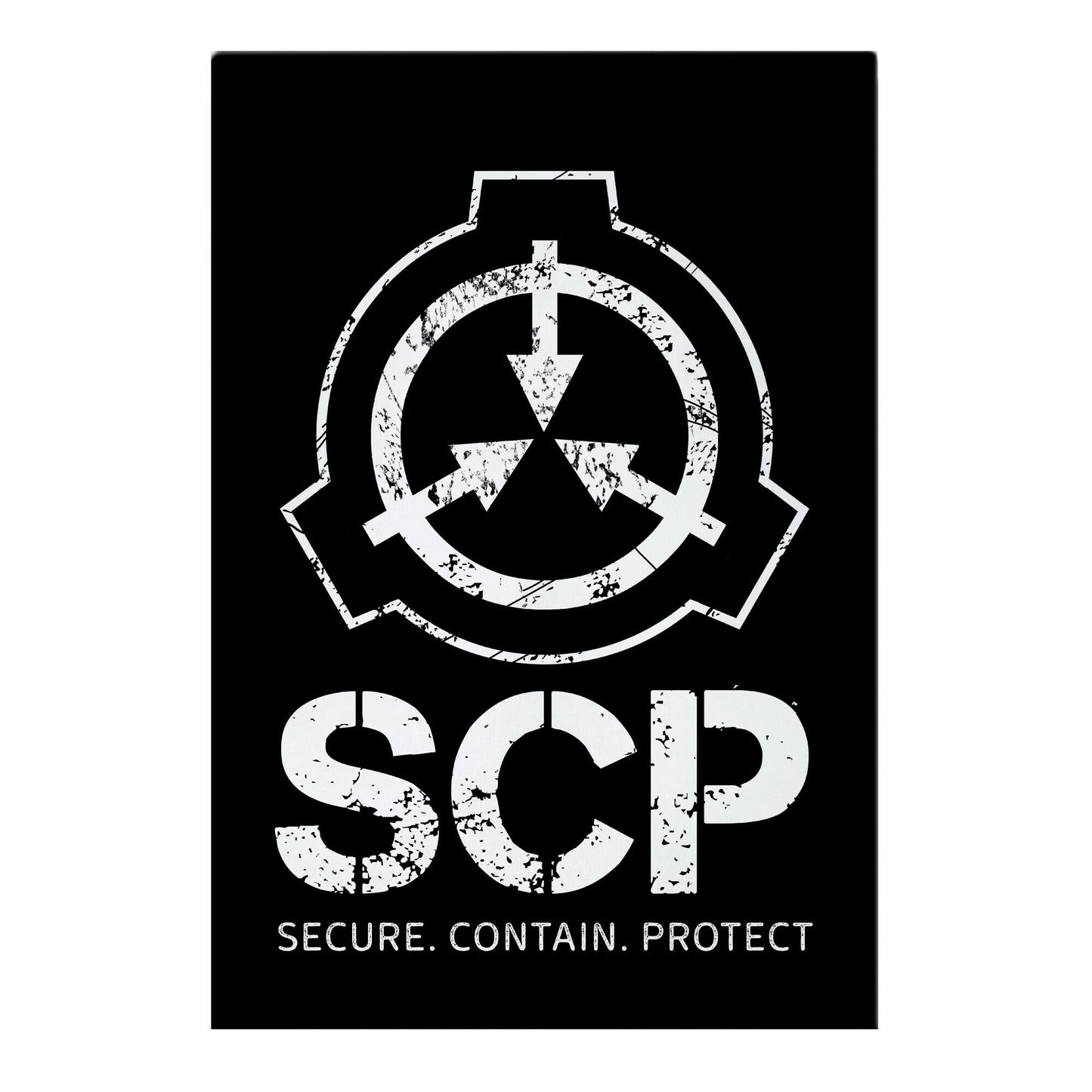 SCP Secure. Contain. Protect Garden Flag