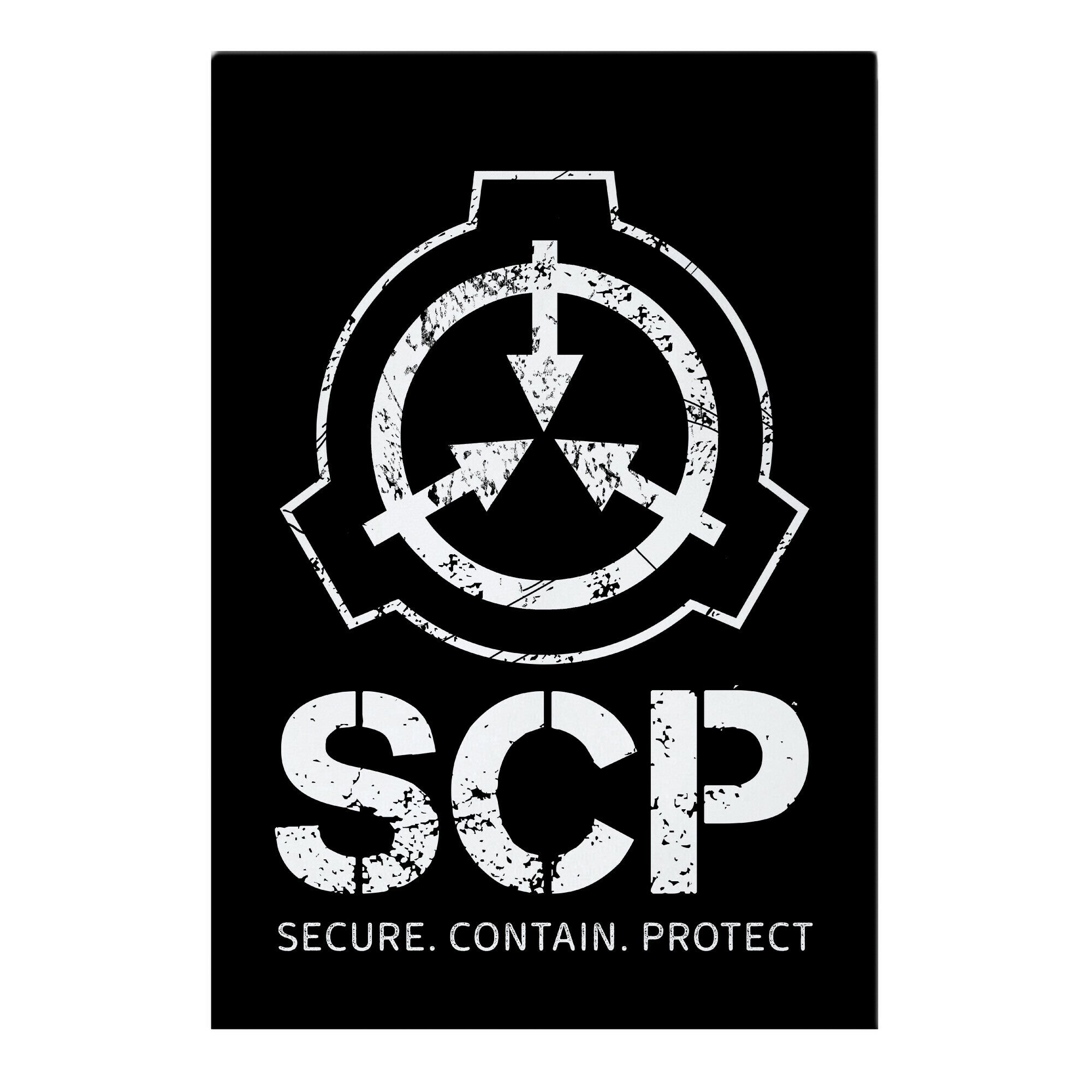 SCP Secure. Contain. Protect Garden Flag
