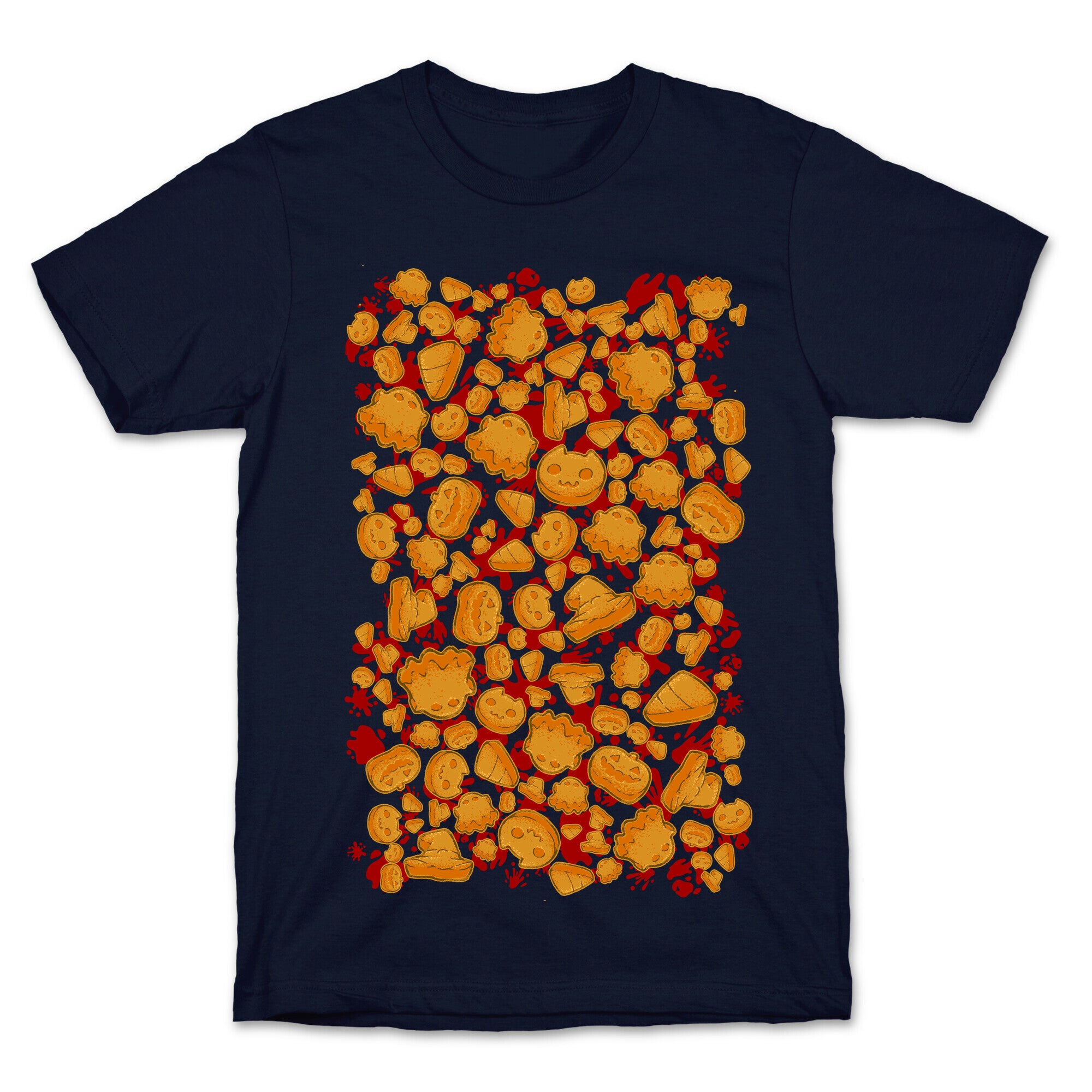 Halloween Nuggies Pattern T-Shirt
