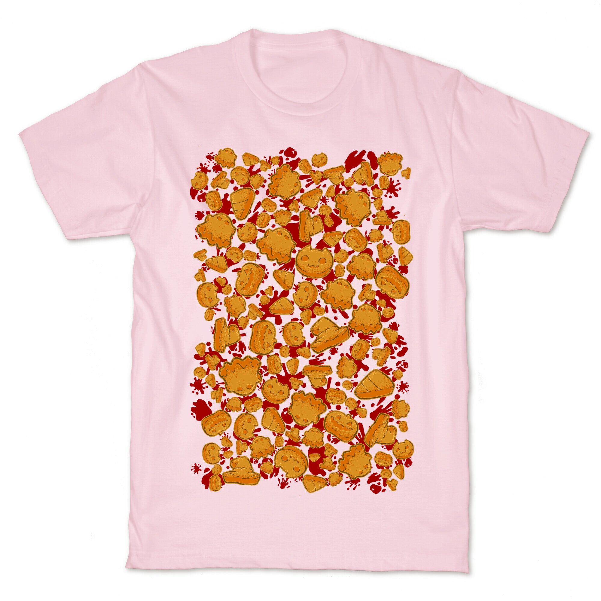 Halloween Nuggies Pattern T-Shirt