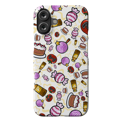 Kirby Munchies Pattern Phone Case